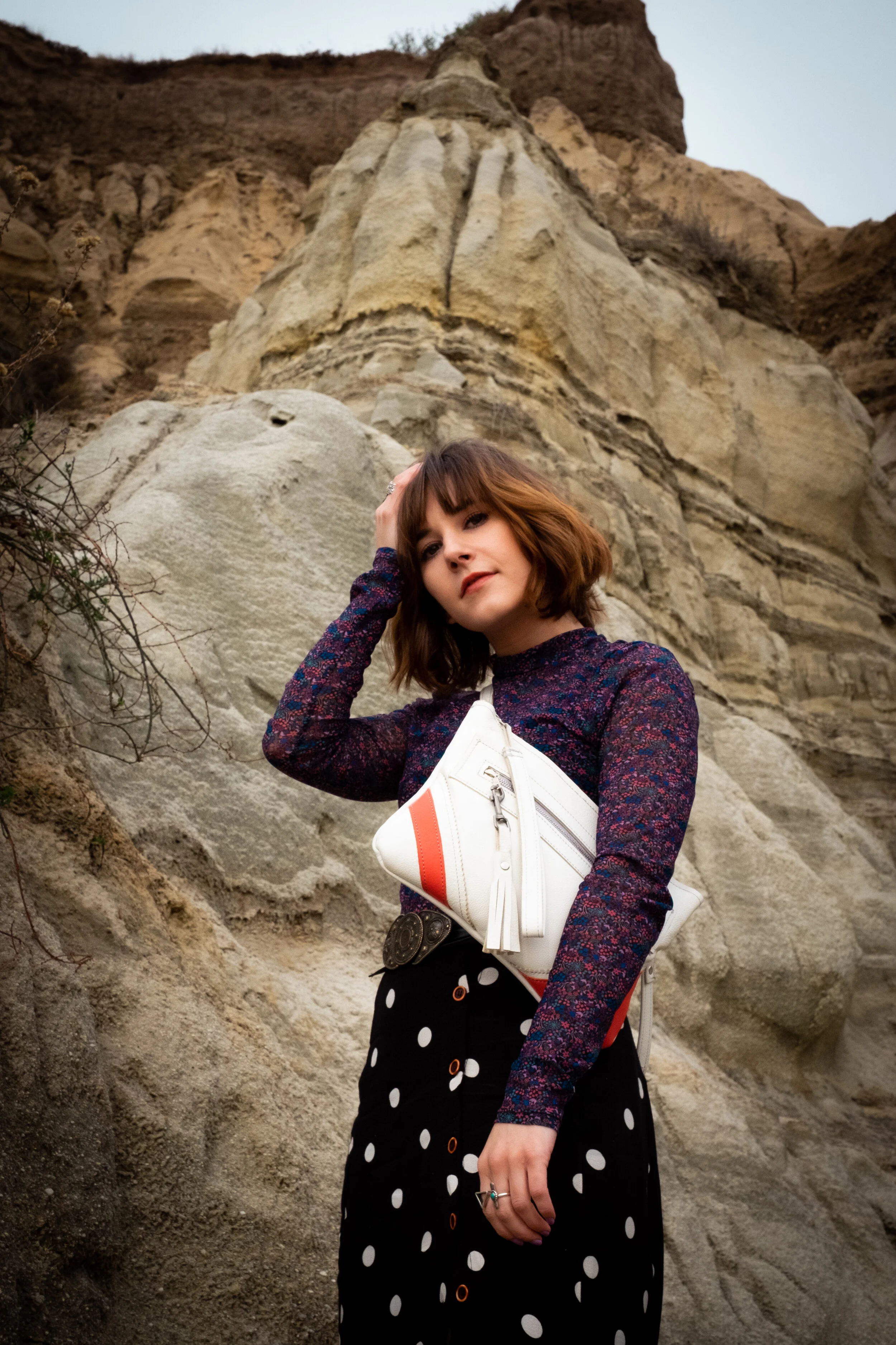 Astrid Clutch - Arctic White BRITTANY MATYAS