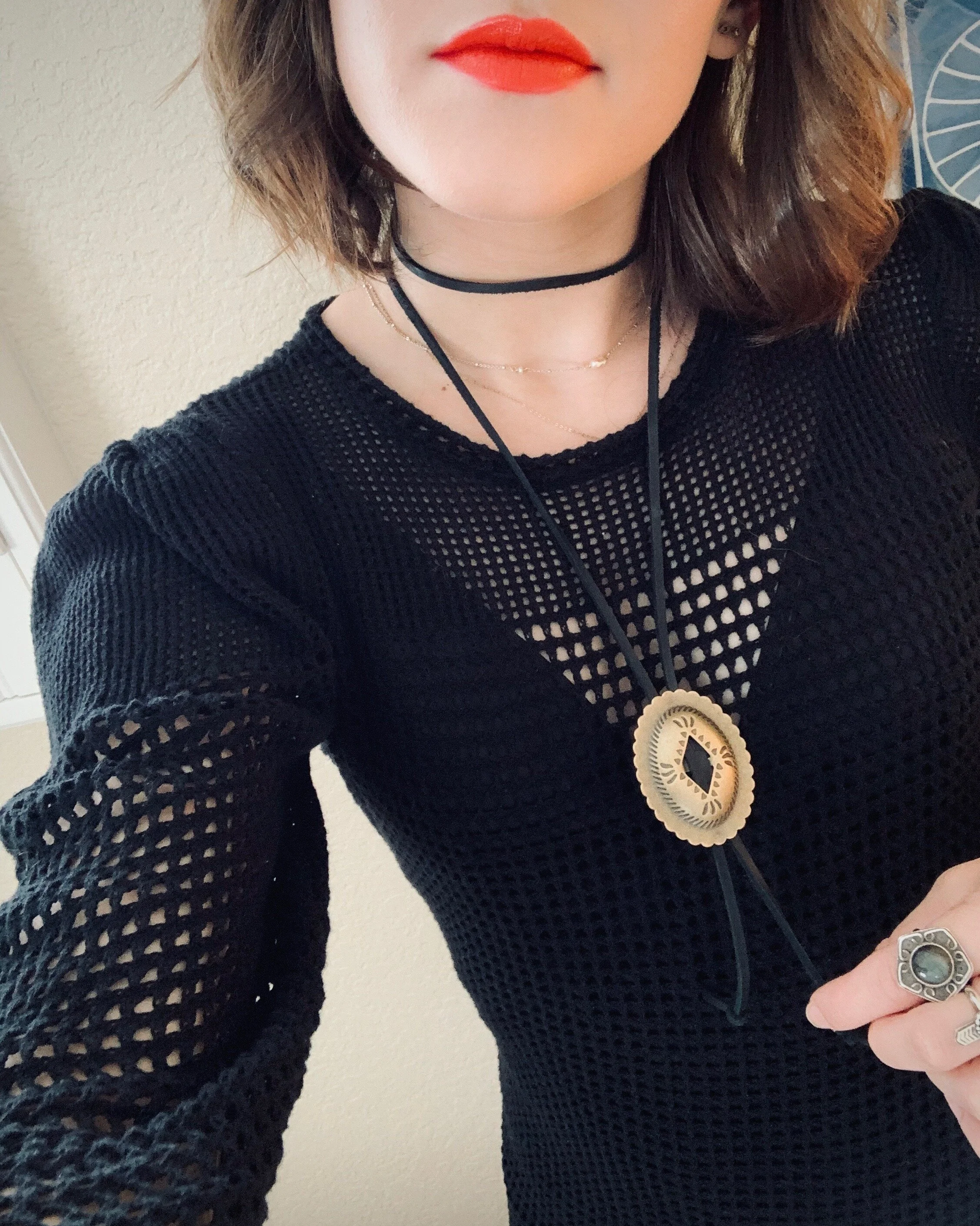 Asher Bolo Wrap Choker brittany matyas leather goods