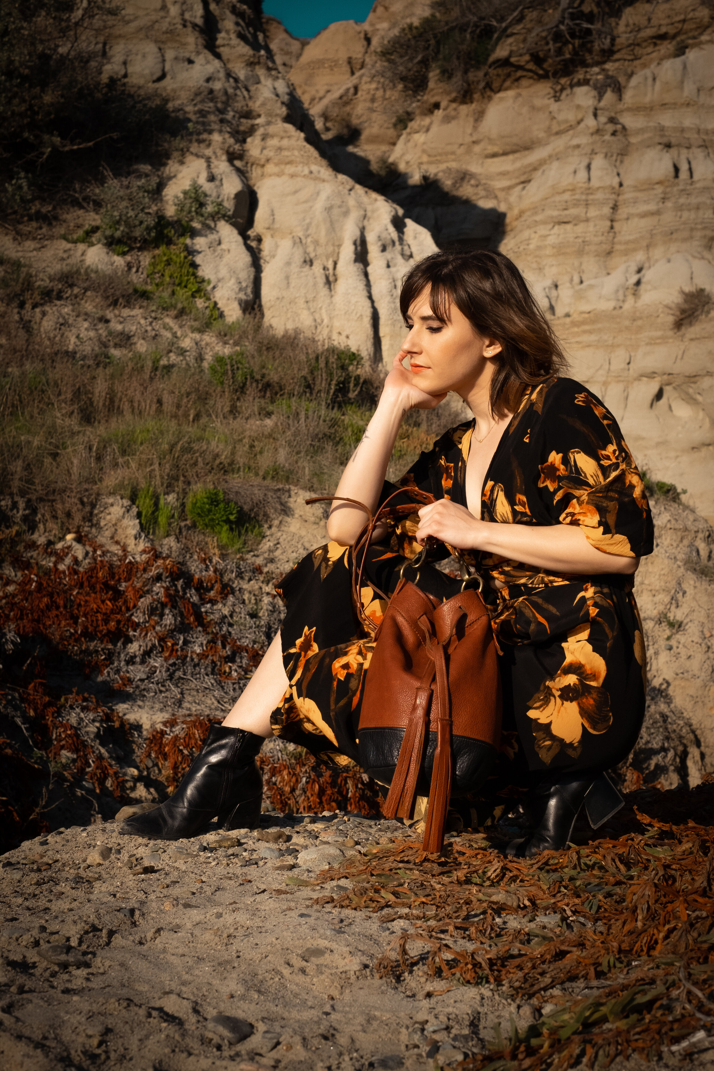 Mimi Bucket Bag Brown Matyas