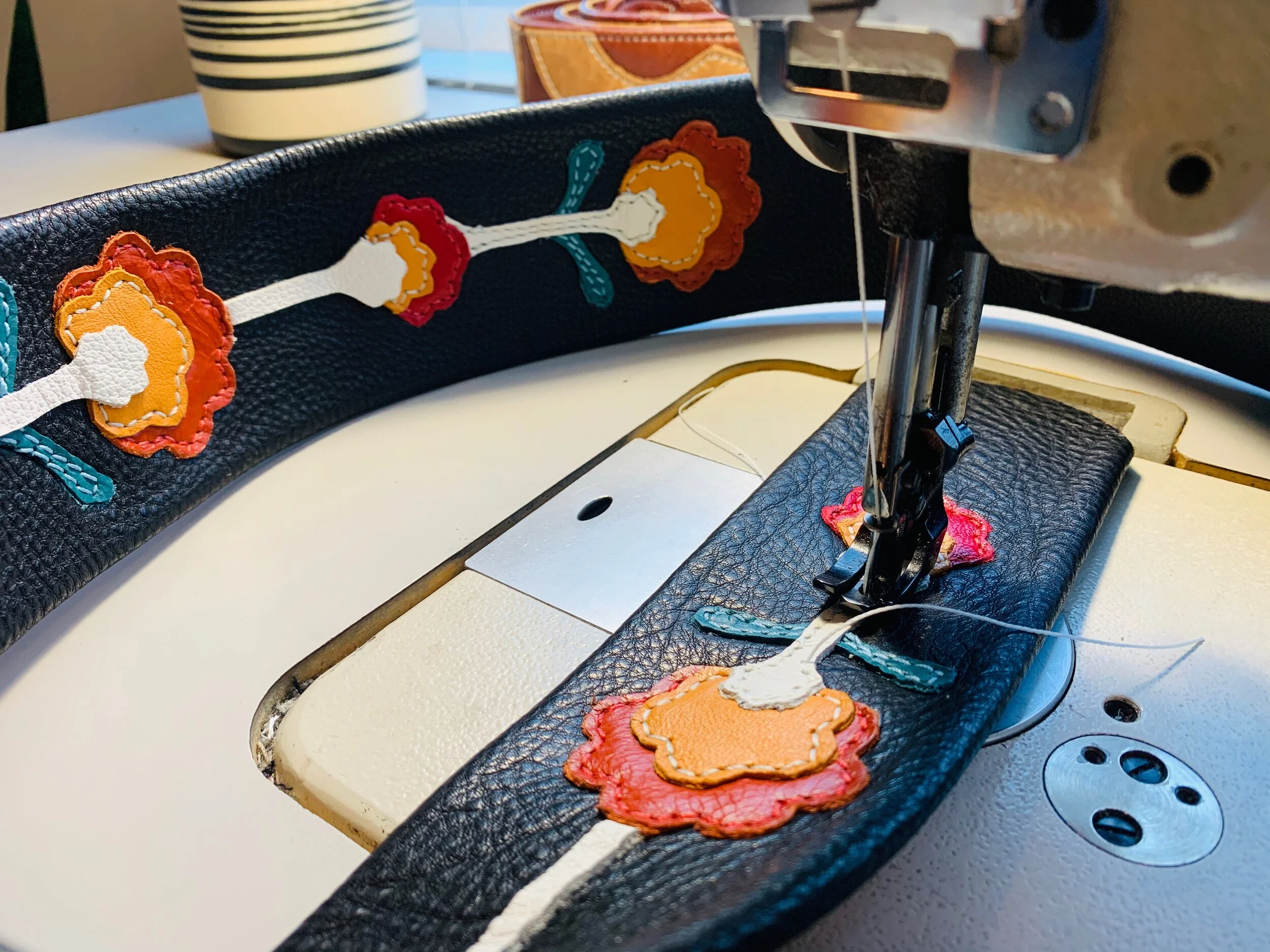 Wallflower Guitar Strap - Warm Tone