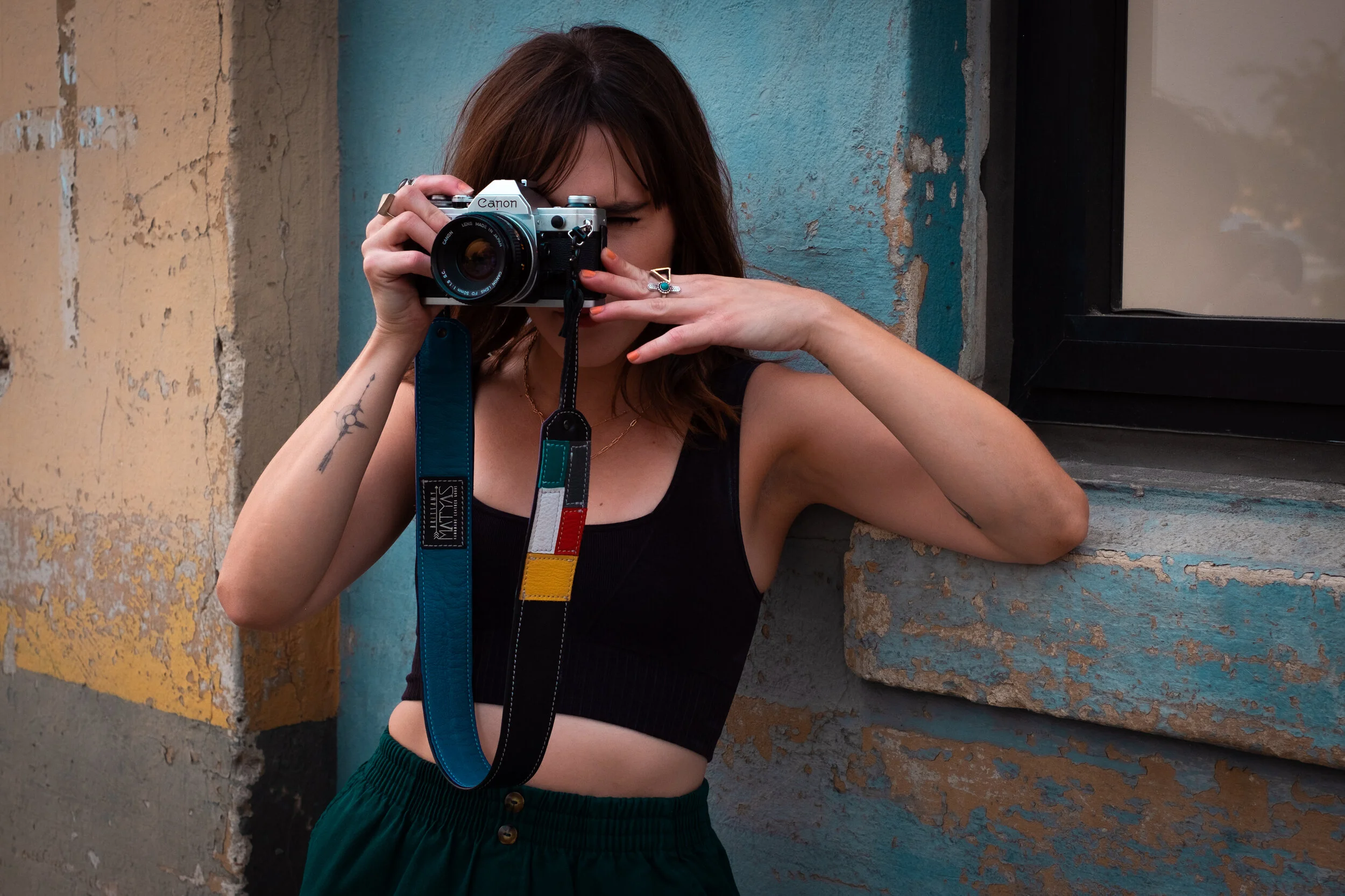 Modern Art Camera Strap
