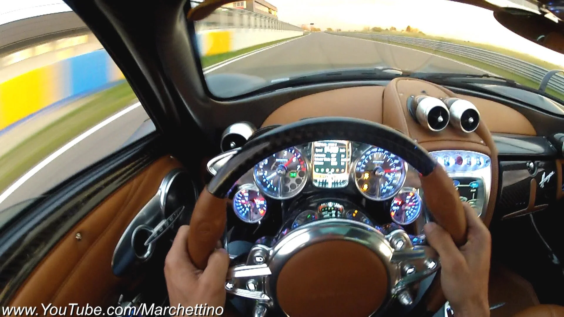 On Board with the Pagani Huayra 