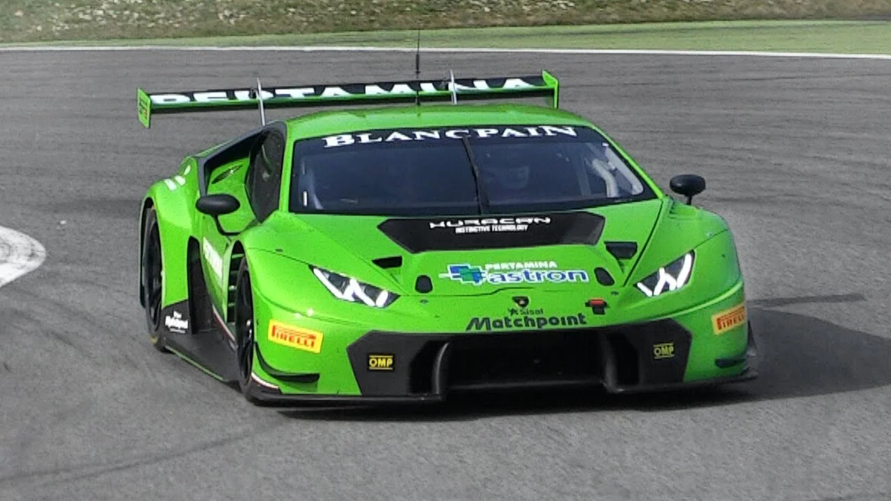 On Track With the 2015 Lamborghini Huracán GT3.