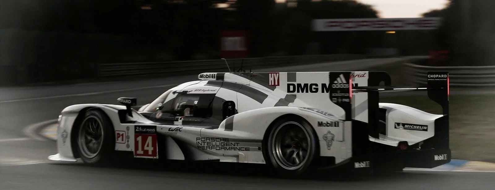 Porsche Congratulates Audi With Style.