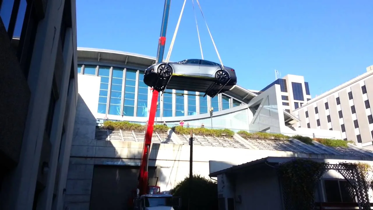 Flying Tesla
