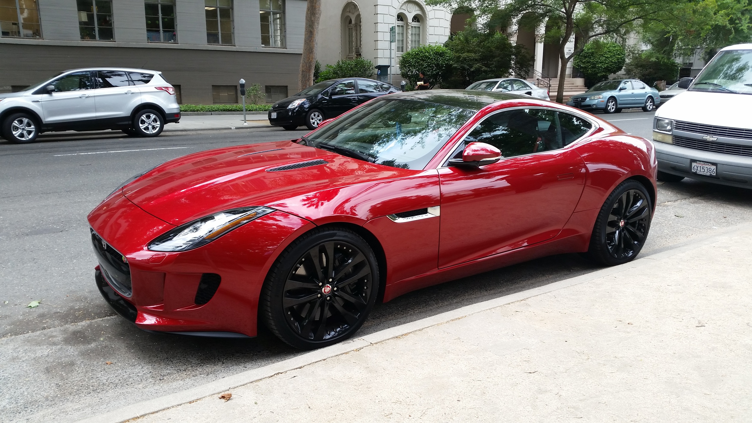 Spotted on the street...It's a Jag!