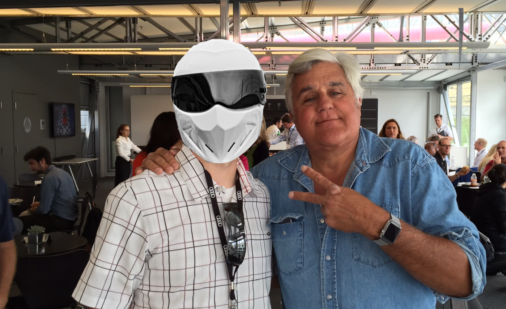 Getting a photo with Jay!