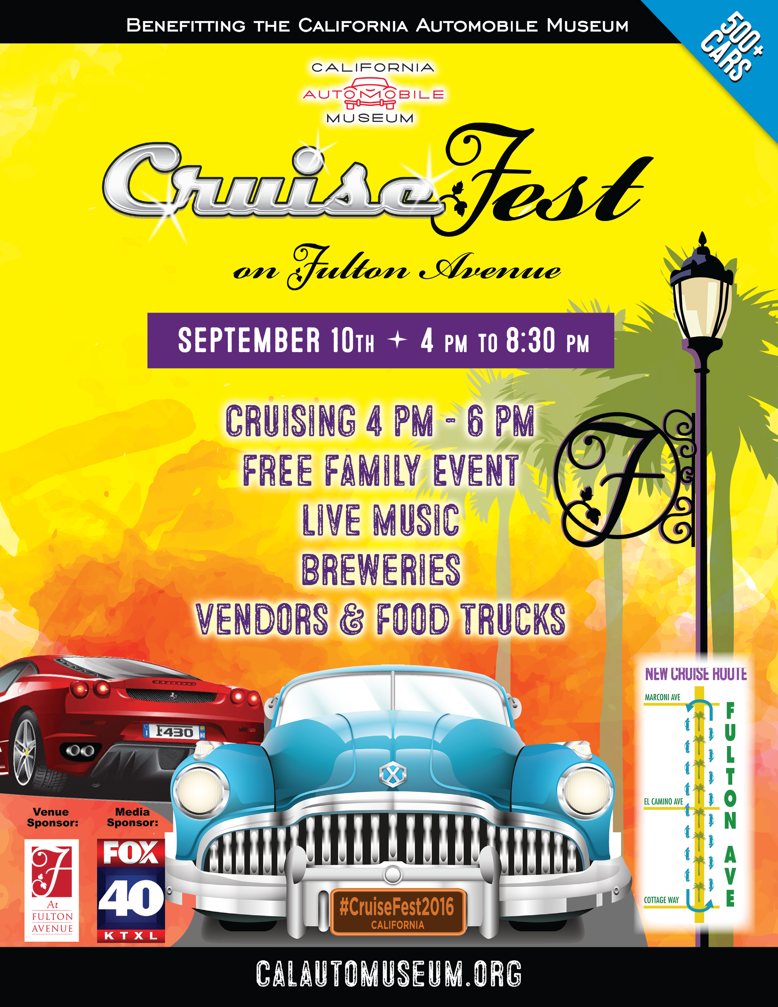 CruiseFest on Fulton Avenue: Get There!
