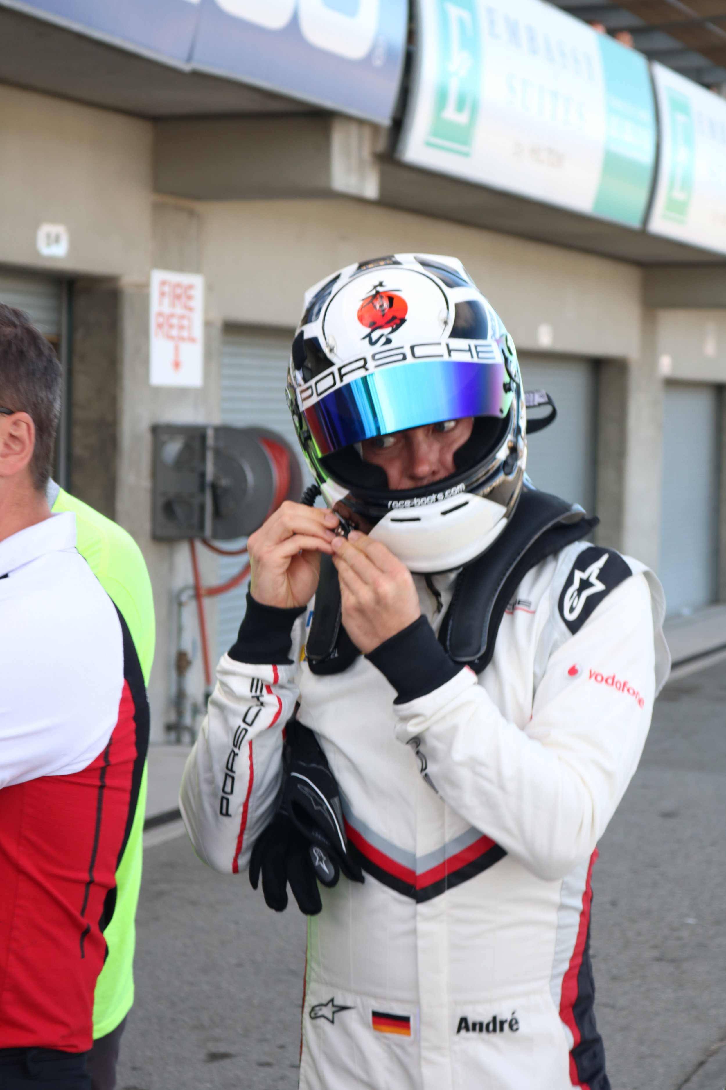 Andre Lotterer prepares for launch