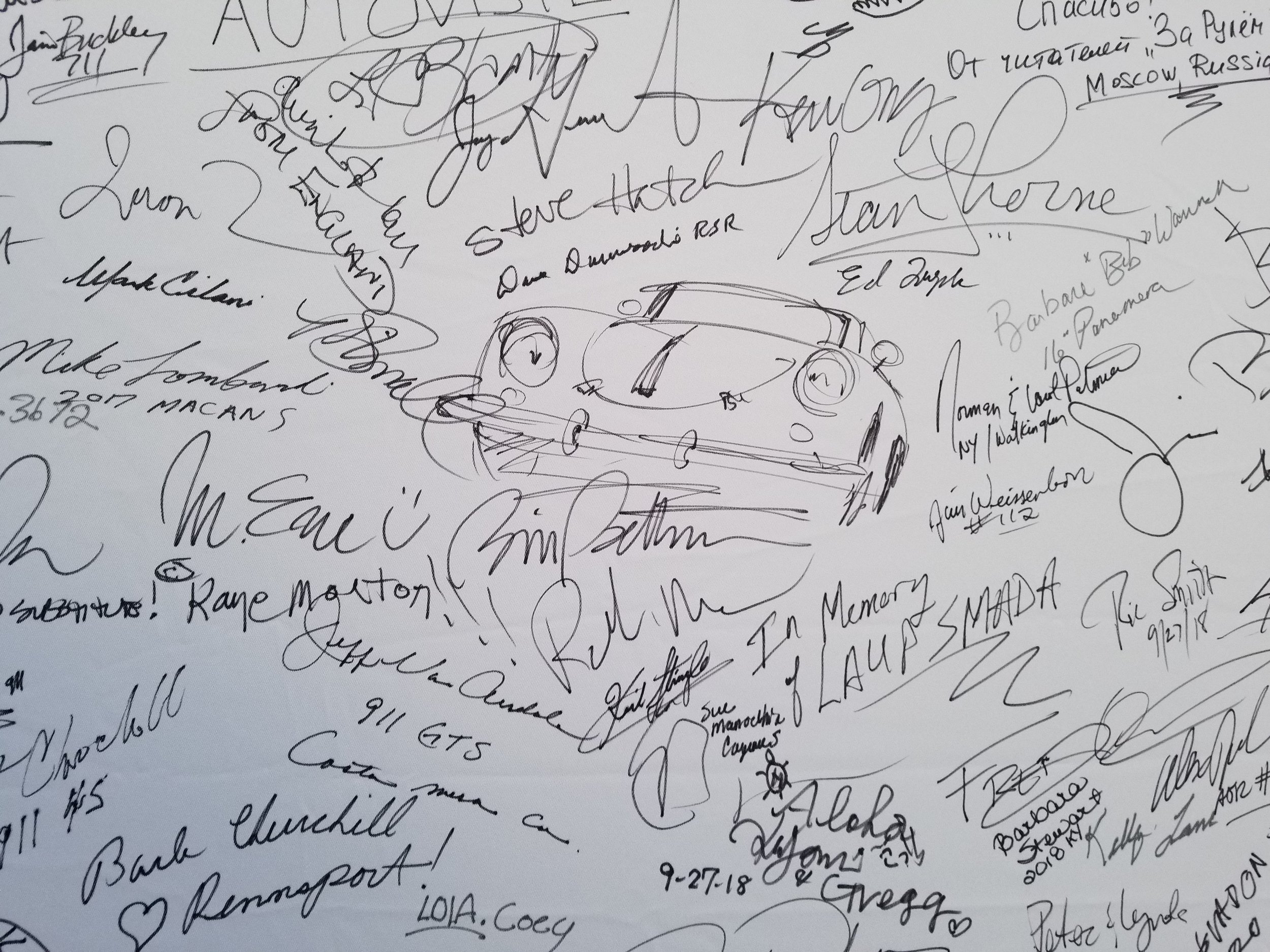 Many left their mark
