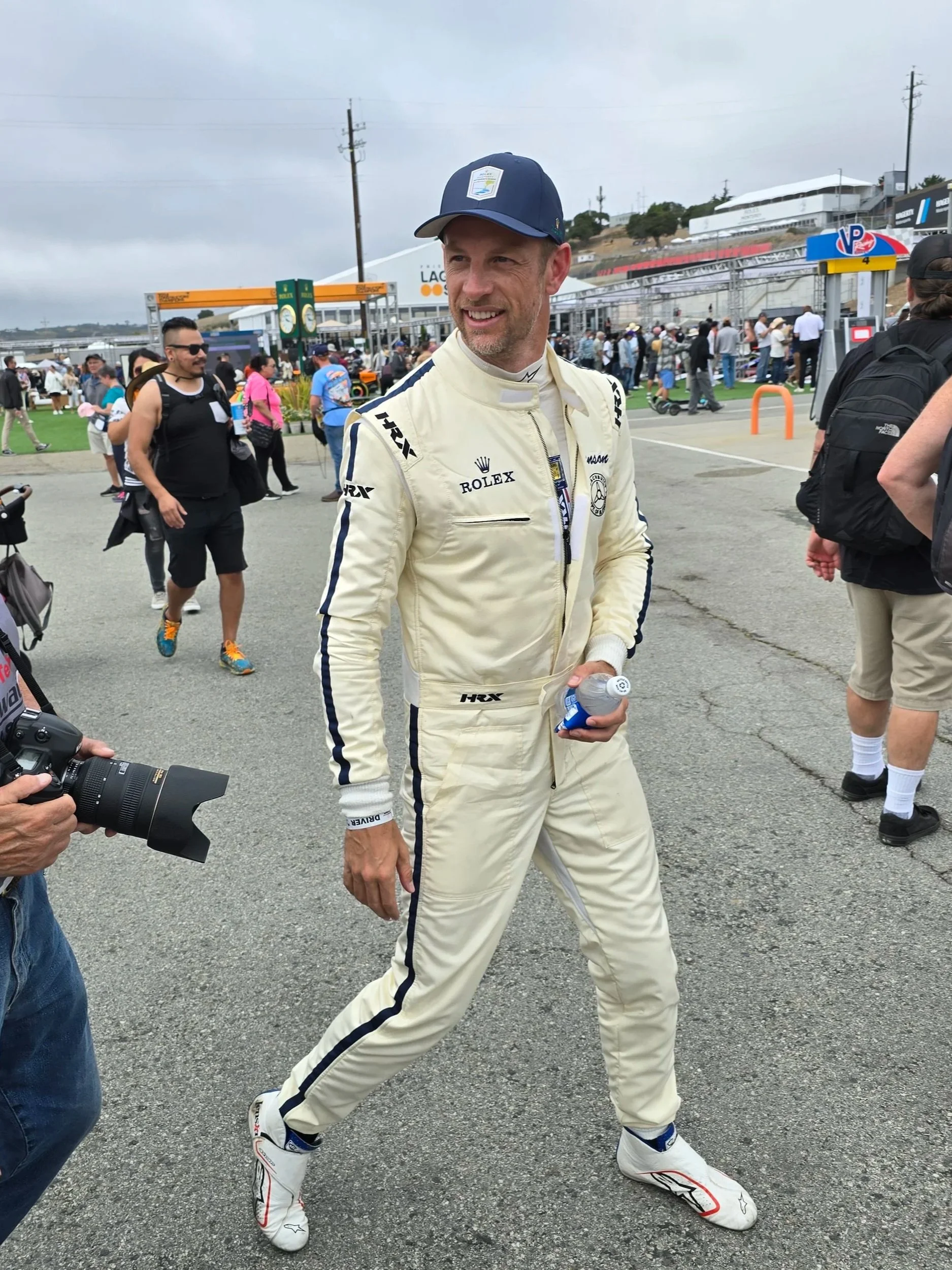 F1 World Champion and event grand marshal Jenson Button