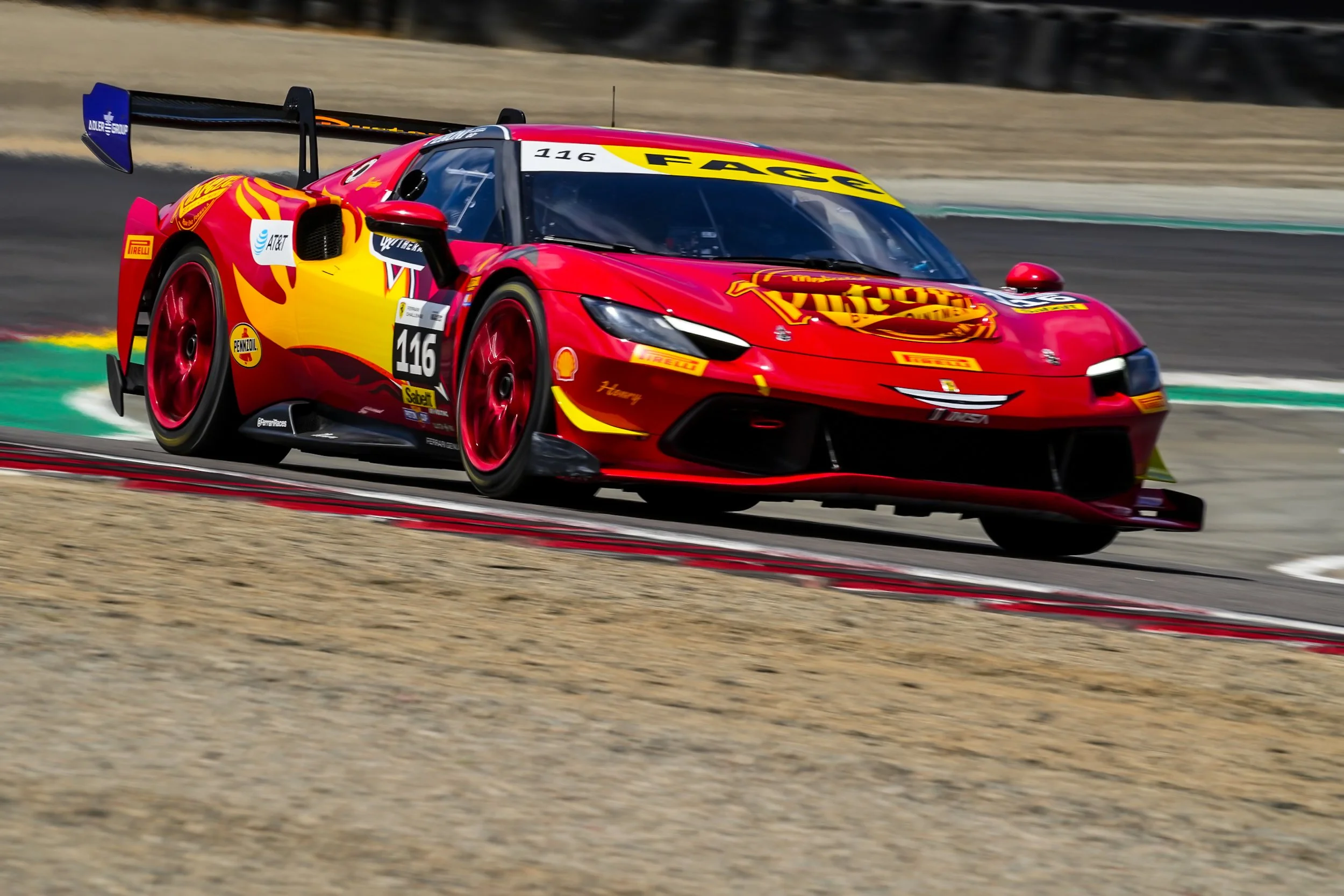 Ferrari Challenge, Laguna Seca — In Search of the Luce