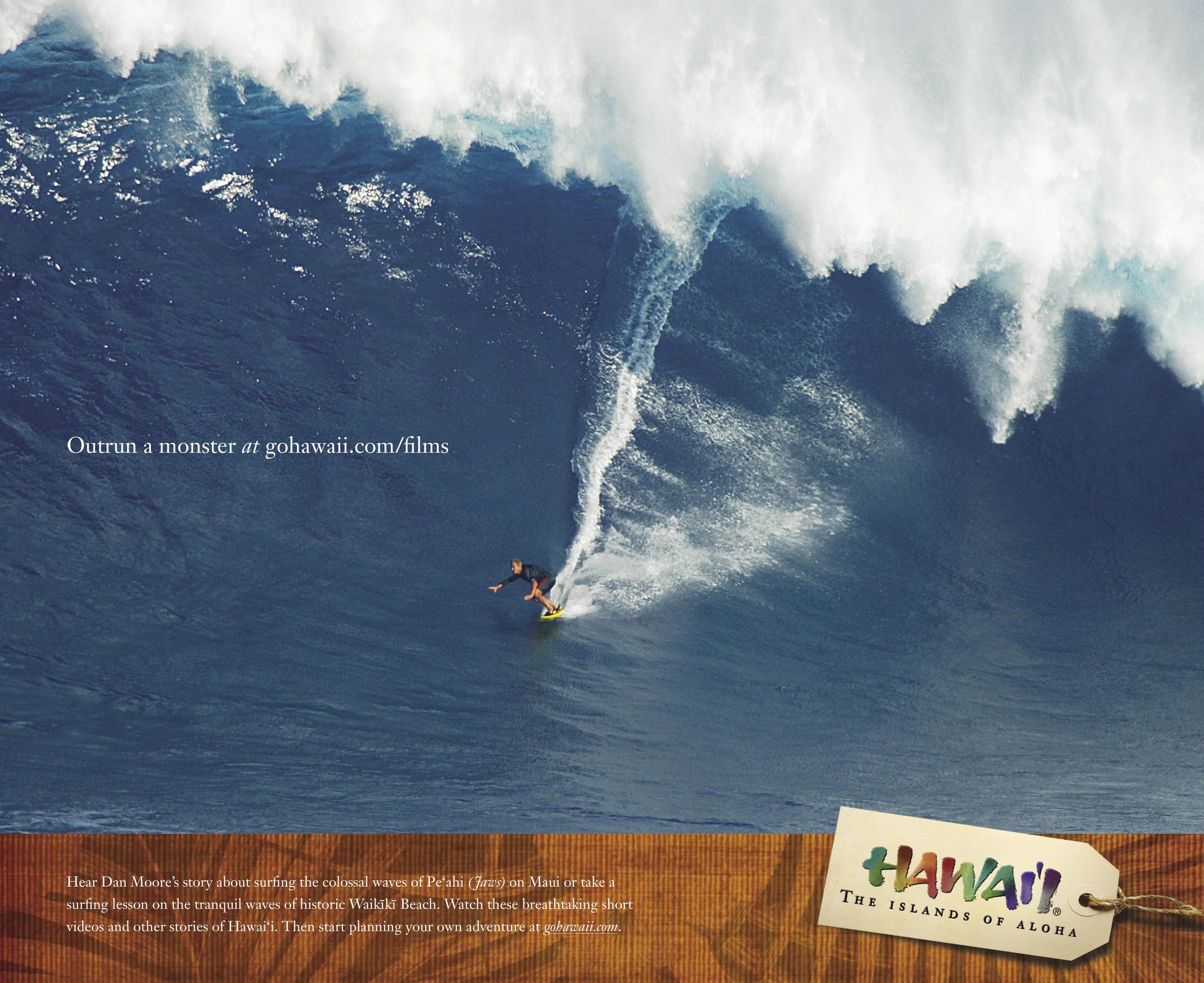 Hawaii Visitors and Convention Bureau: Monster