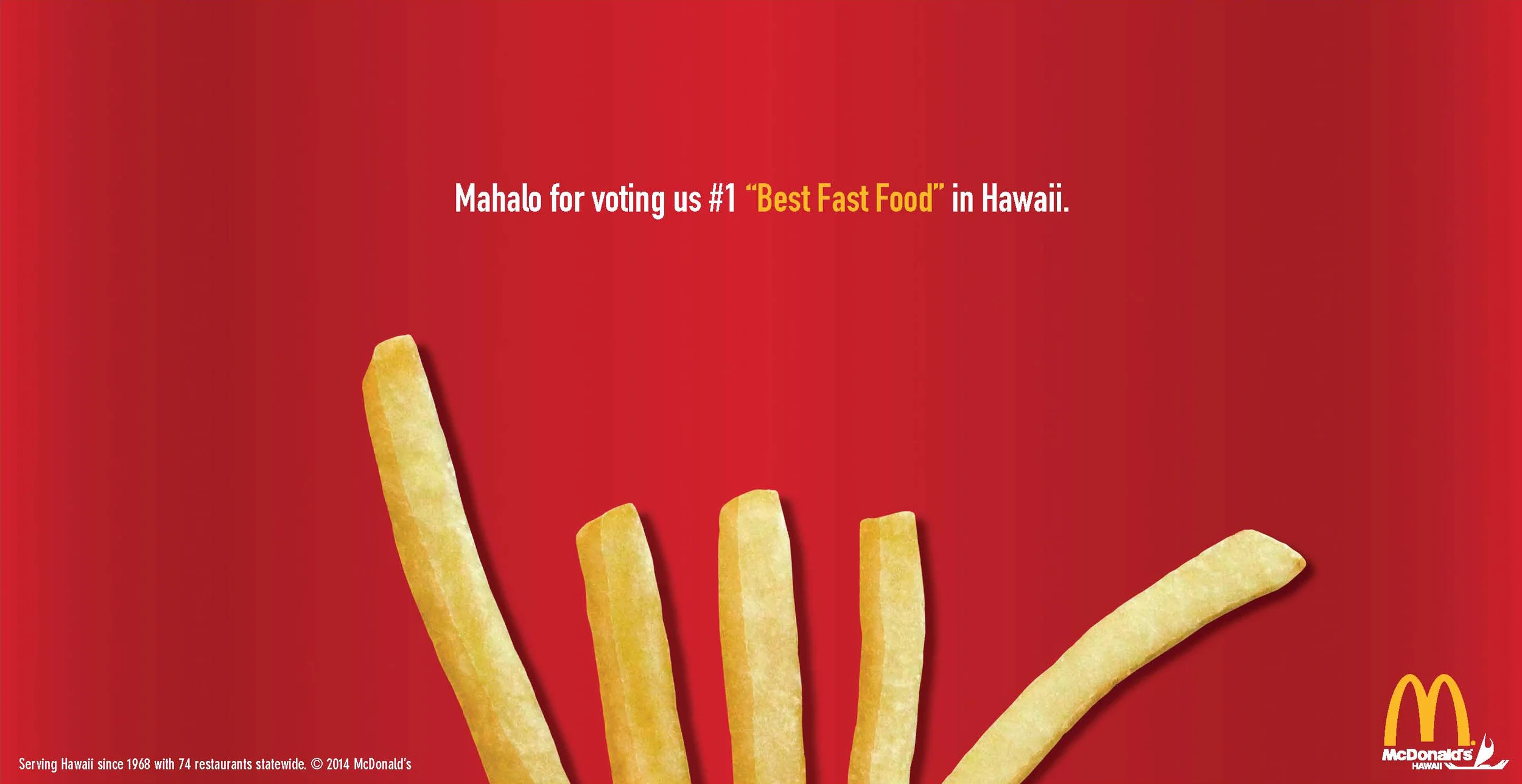 McDonald's Hawaii: Shaka (Silver Pele Award Winner)
