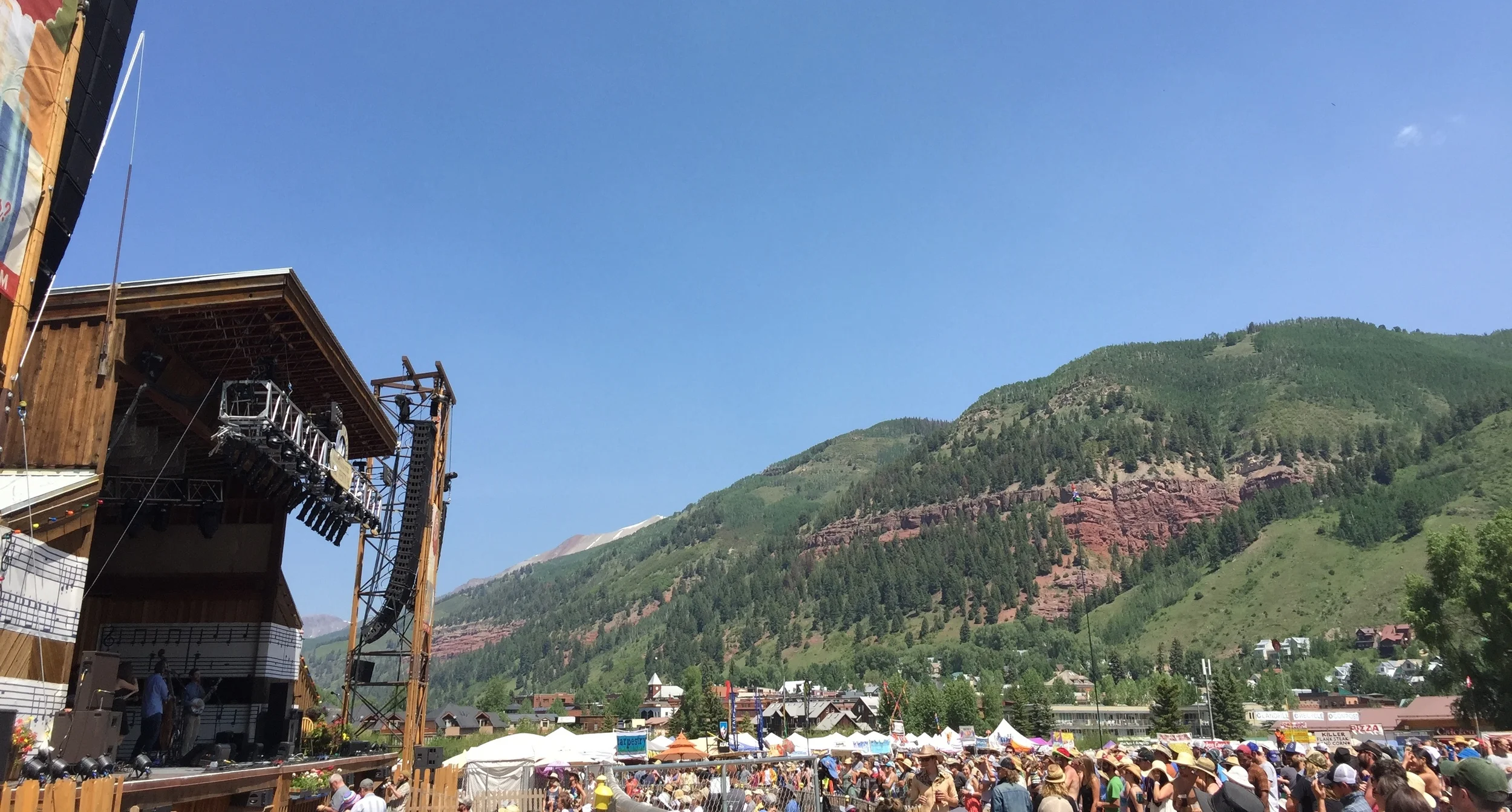 Telluride Bluegrass Festival 2015 - Festival Experience Archive - Saturday Part One