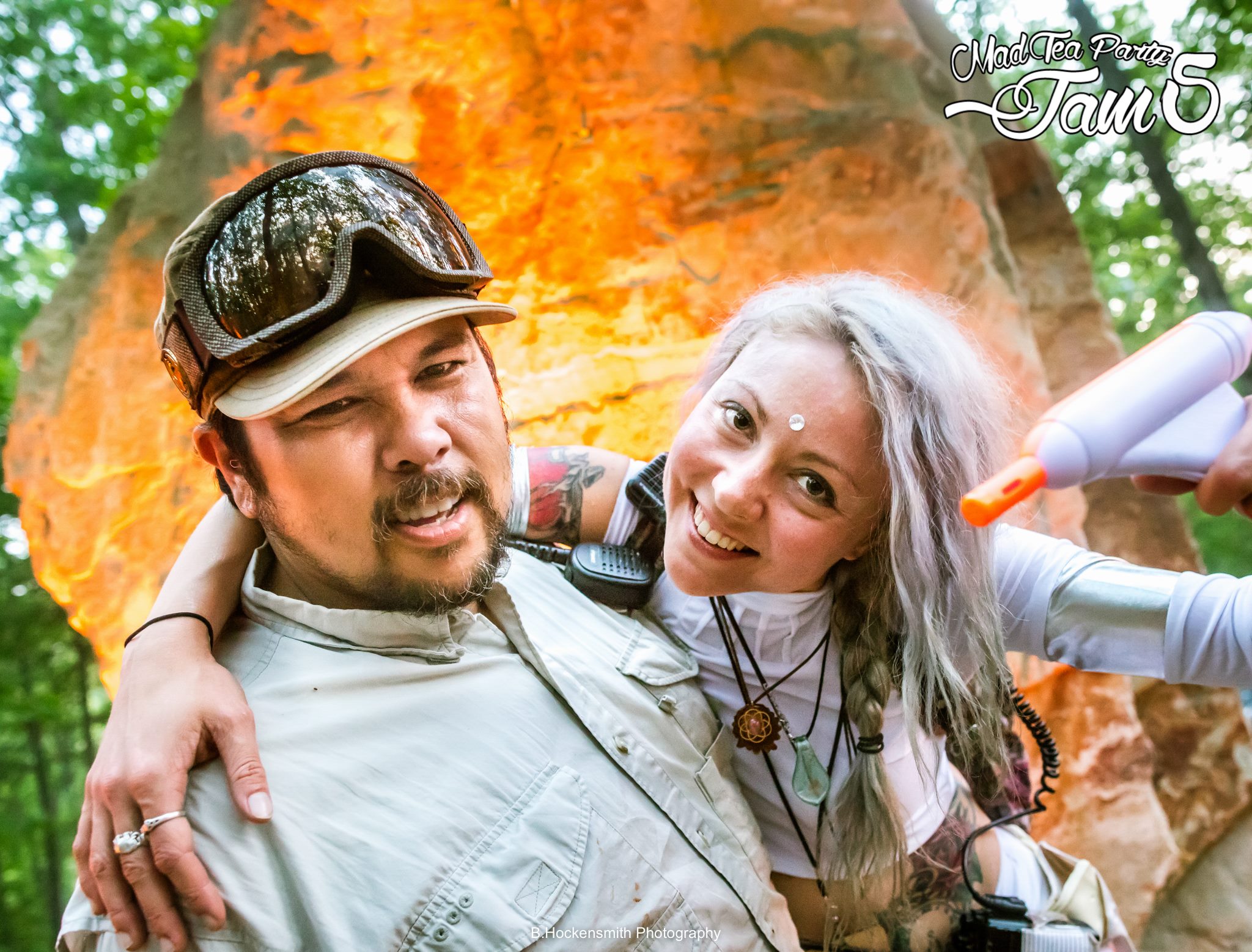 Taco & Elise Olmstead @ Mad Tea Party Jam 5 - Photo by Brian Hockensmith ( B. Hockensmith Photography )