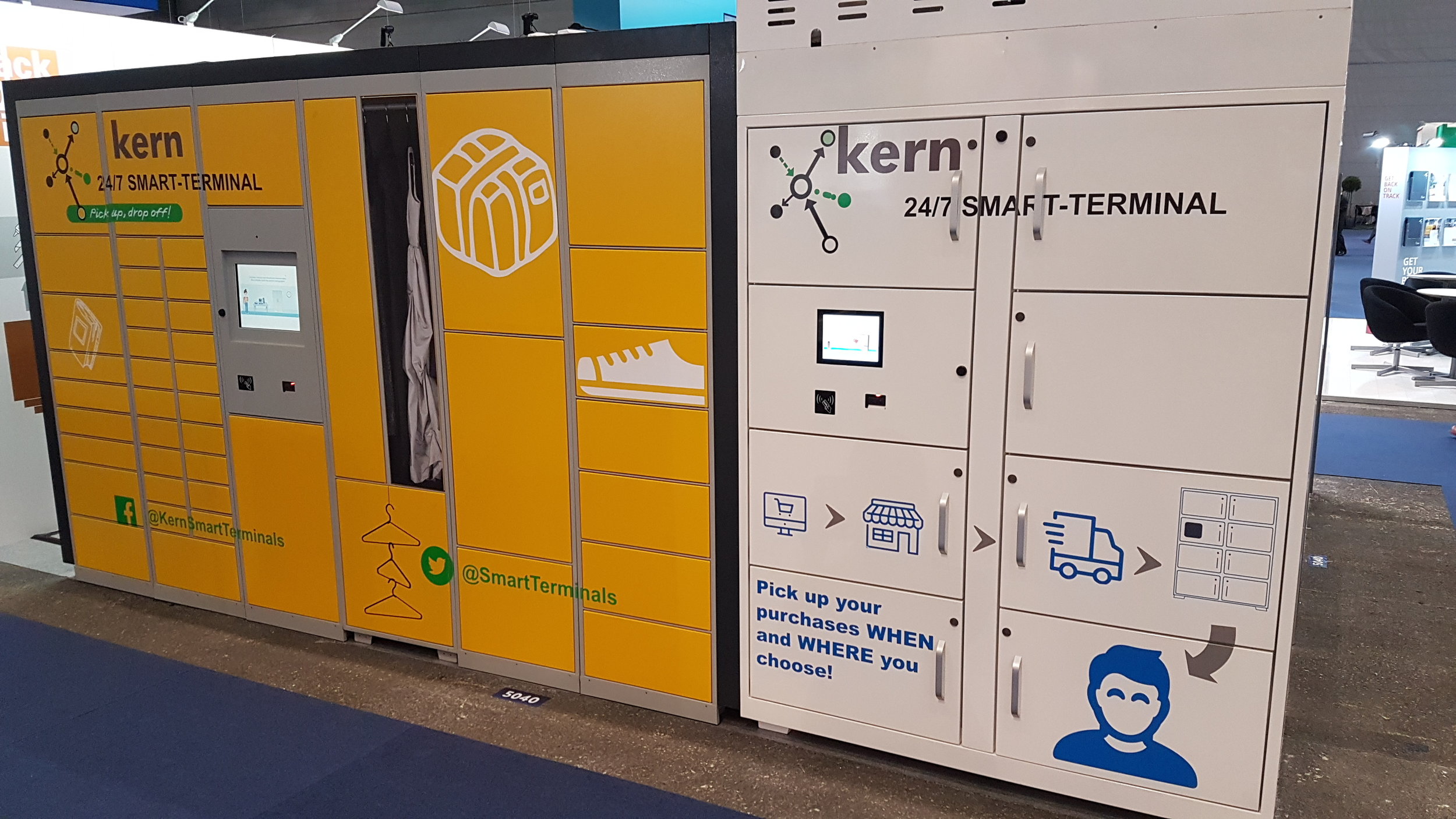 Refrigerated parcel lockers from Kern and its new partner Frigicoll