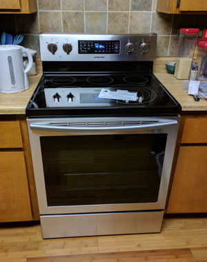 Cathy Morrow Roberson's stove...