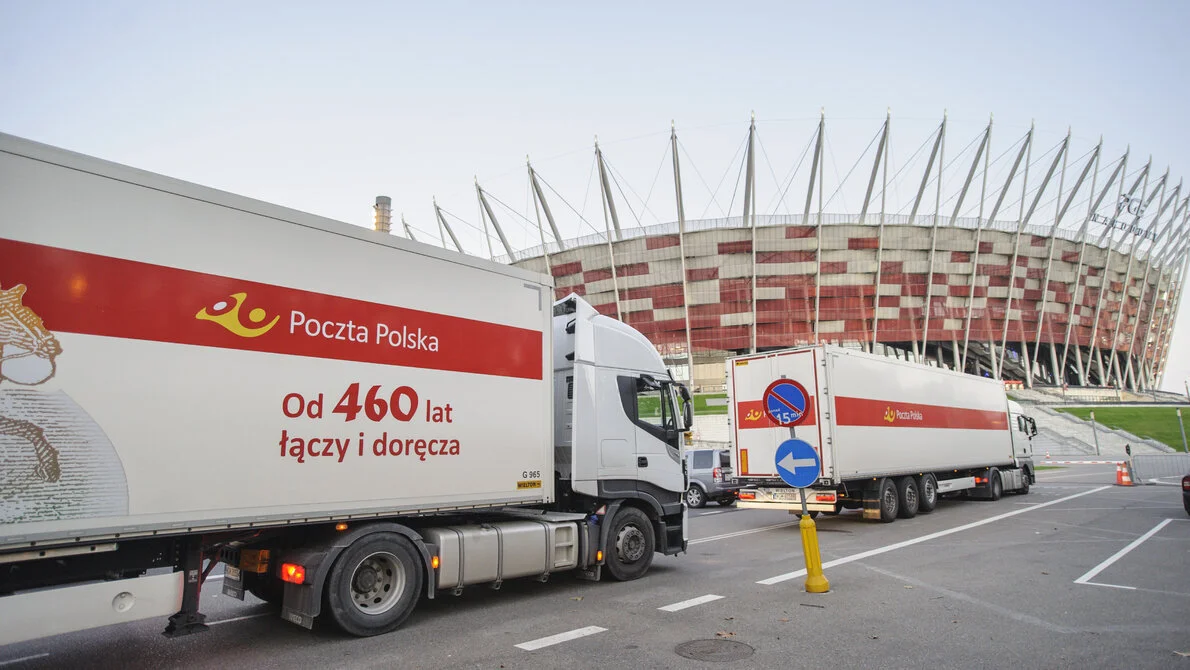Poczta Polska supports field hospital construction