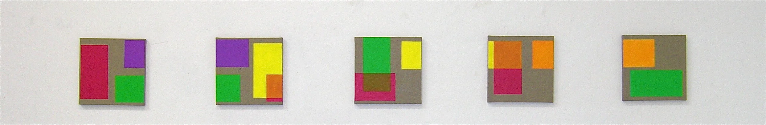 colour connections oil on linen