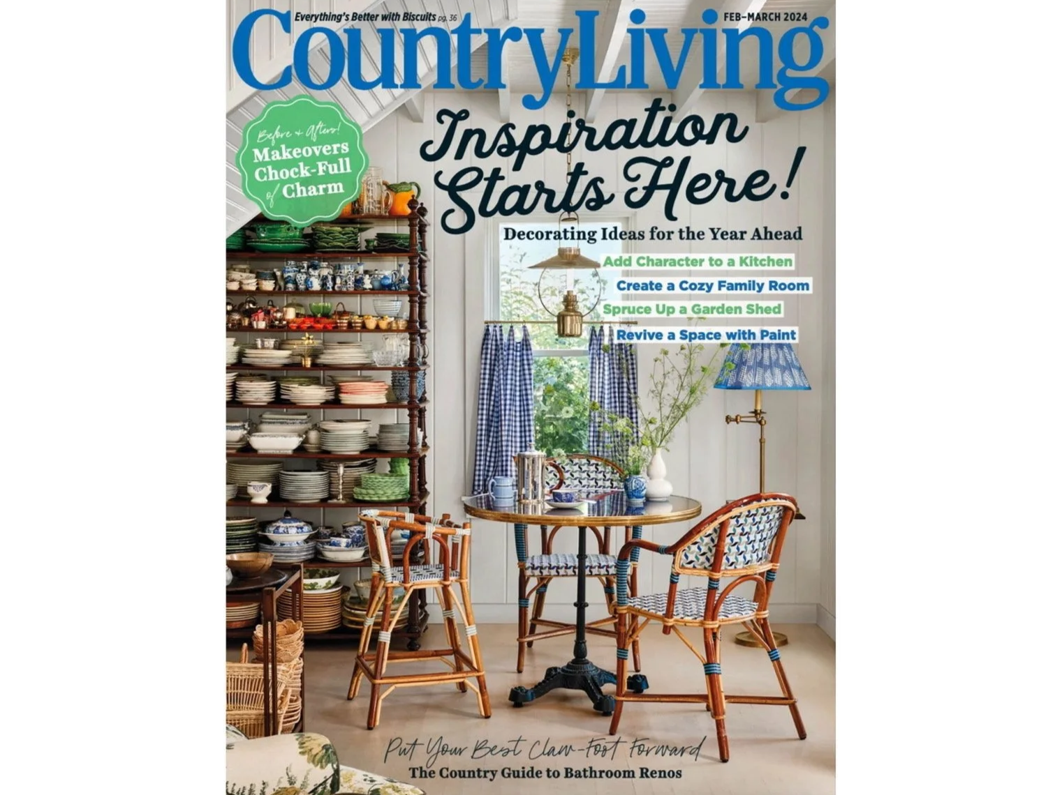 COUNTRY LIVING, DESIGN BY OLASKY &amp; SINSTEDEN, PHOTOGRAPHY BY READ MCKENDREE
