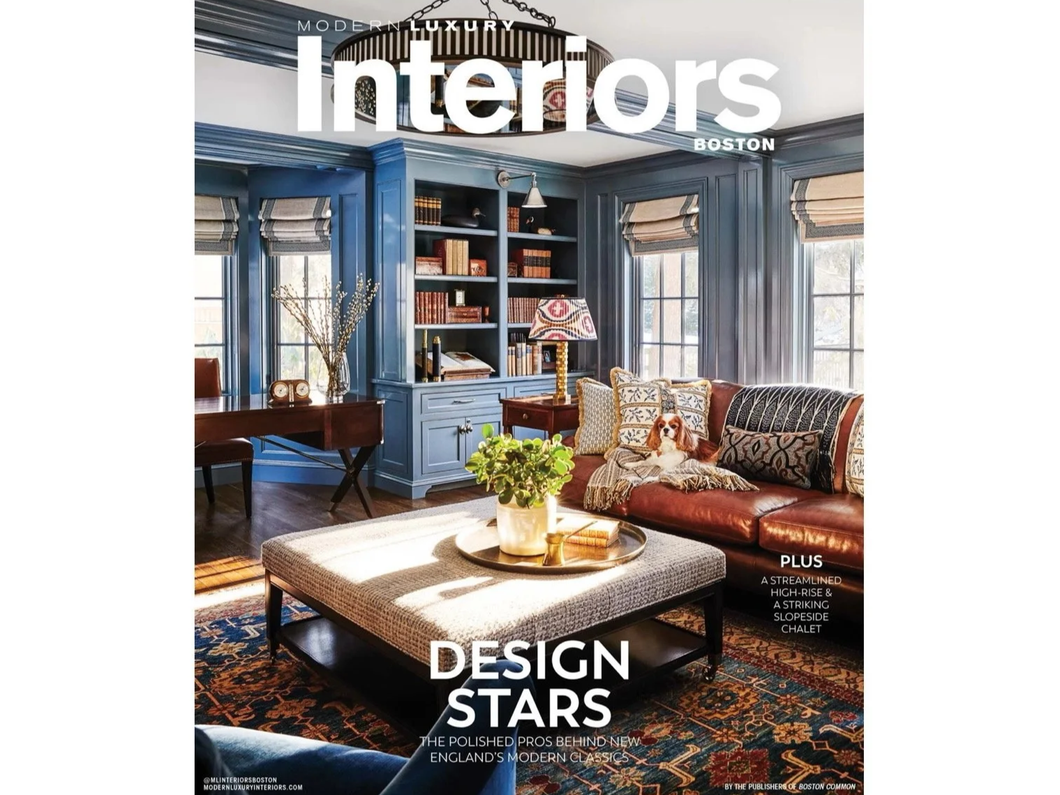 Read McKendree cover story for Interiors Boston of Wellesley Residence, design by Katie Rosenfeld.