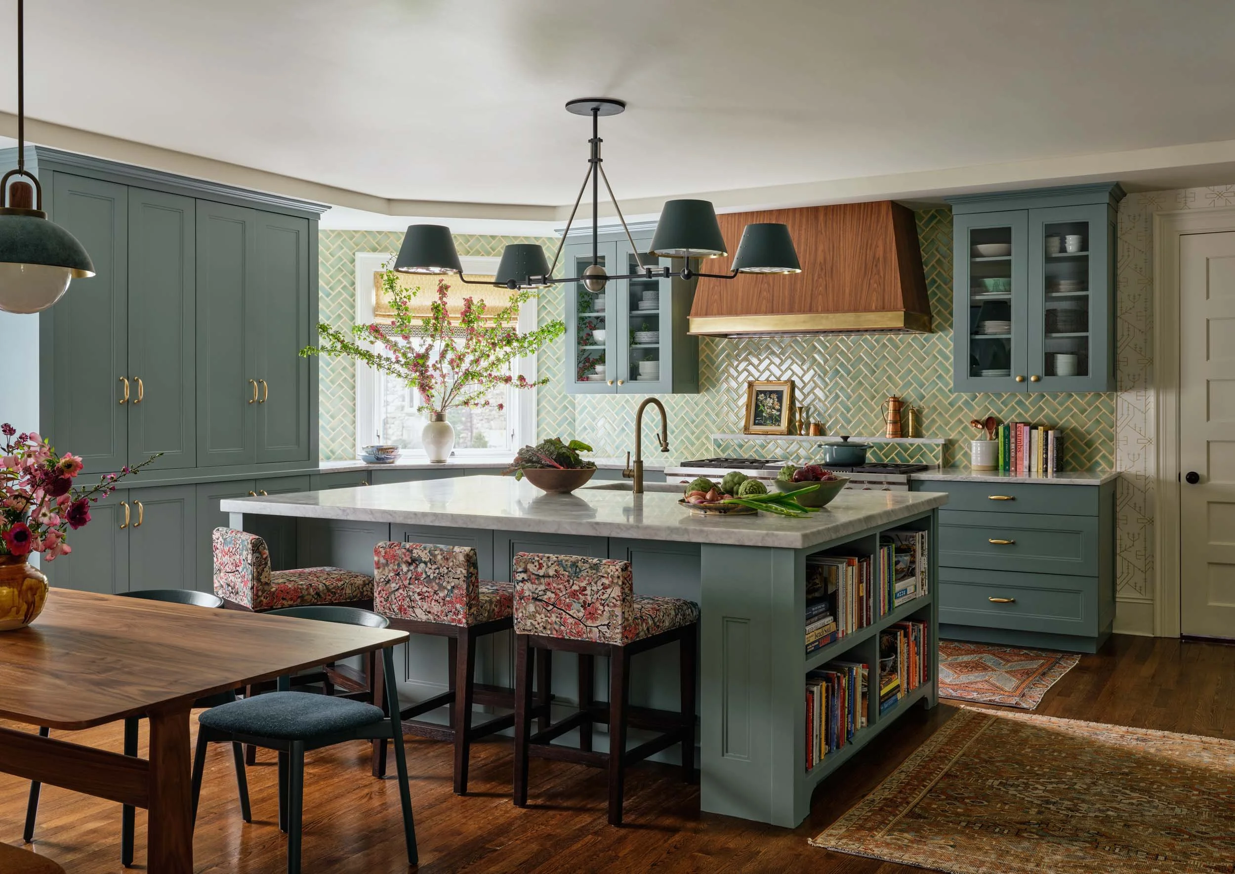 New England Home, Newton Residence Design by Casagrande Studio, Photography by Read McKendree