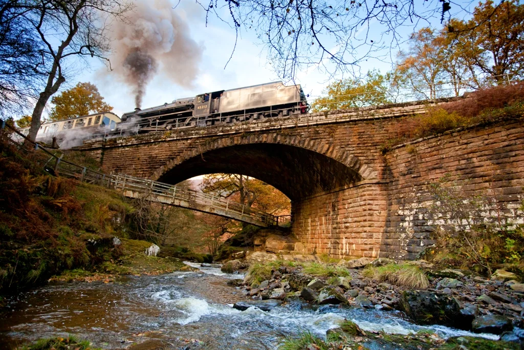 Water Arc Bridge, Beck Hole by Mike Nicholas