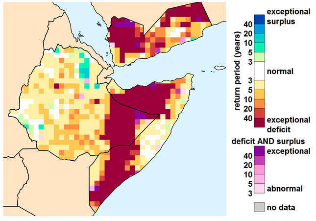 WSIM Composite Water Anomaly Index for Aug through Oct 2015