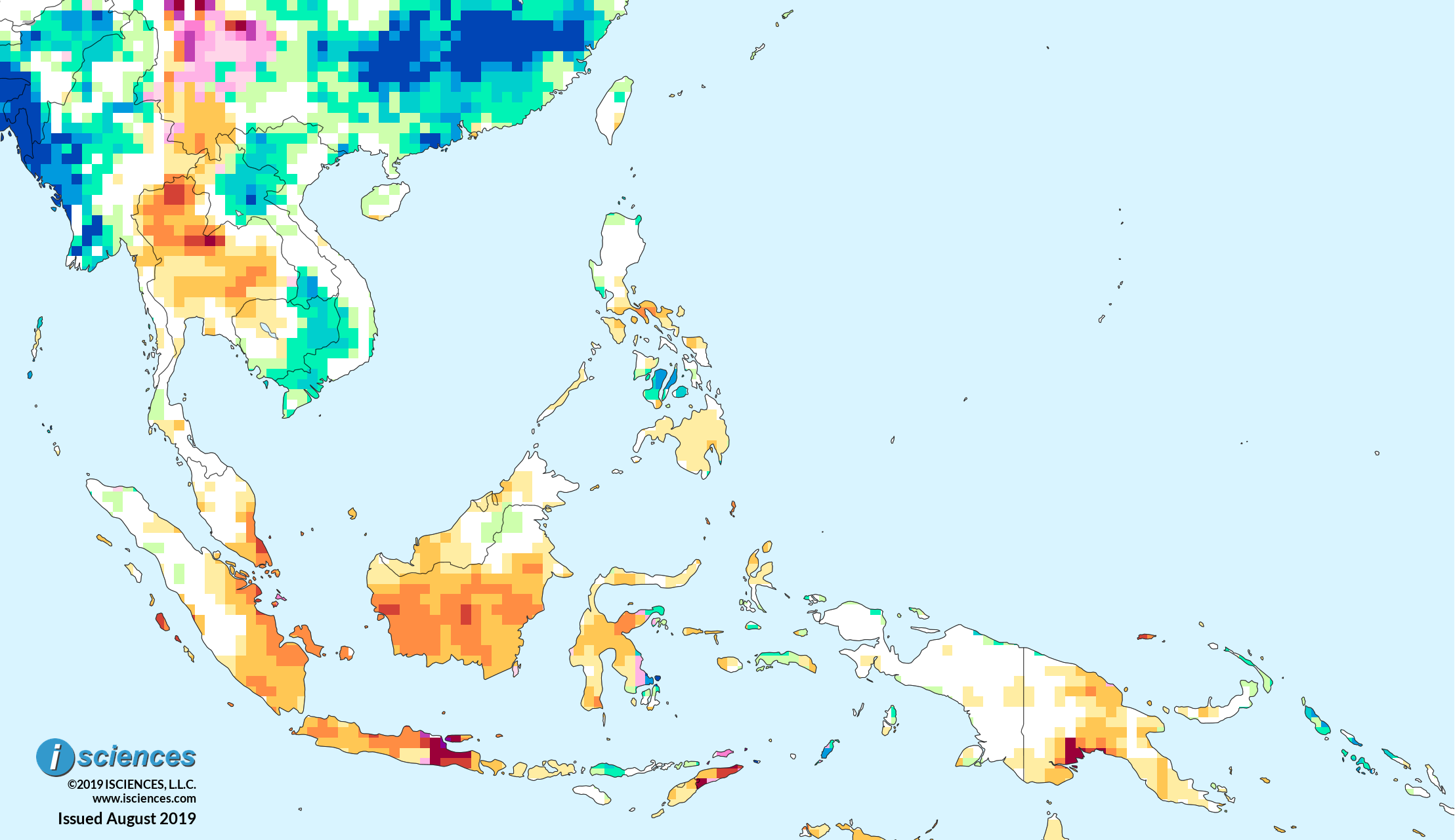 Southeast Asia The Pacific Water Deficits Forecast For Malaysia Indonesia Isciences
