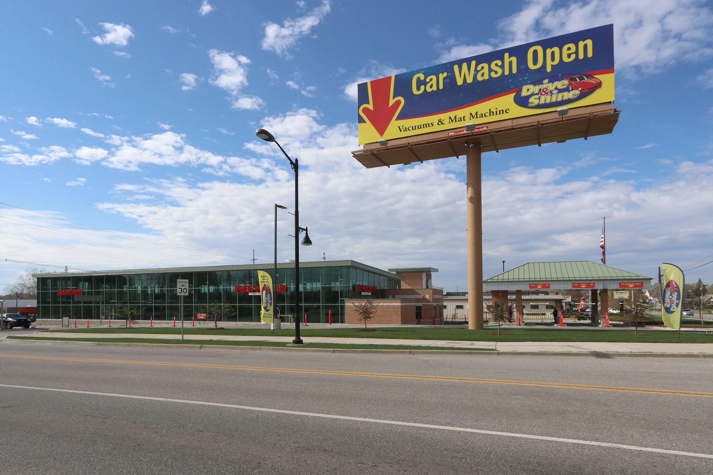 Automotive Dealership and Car Wash Facility construction