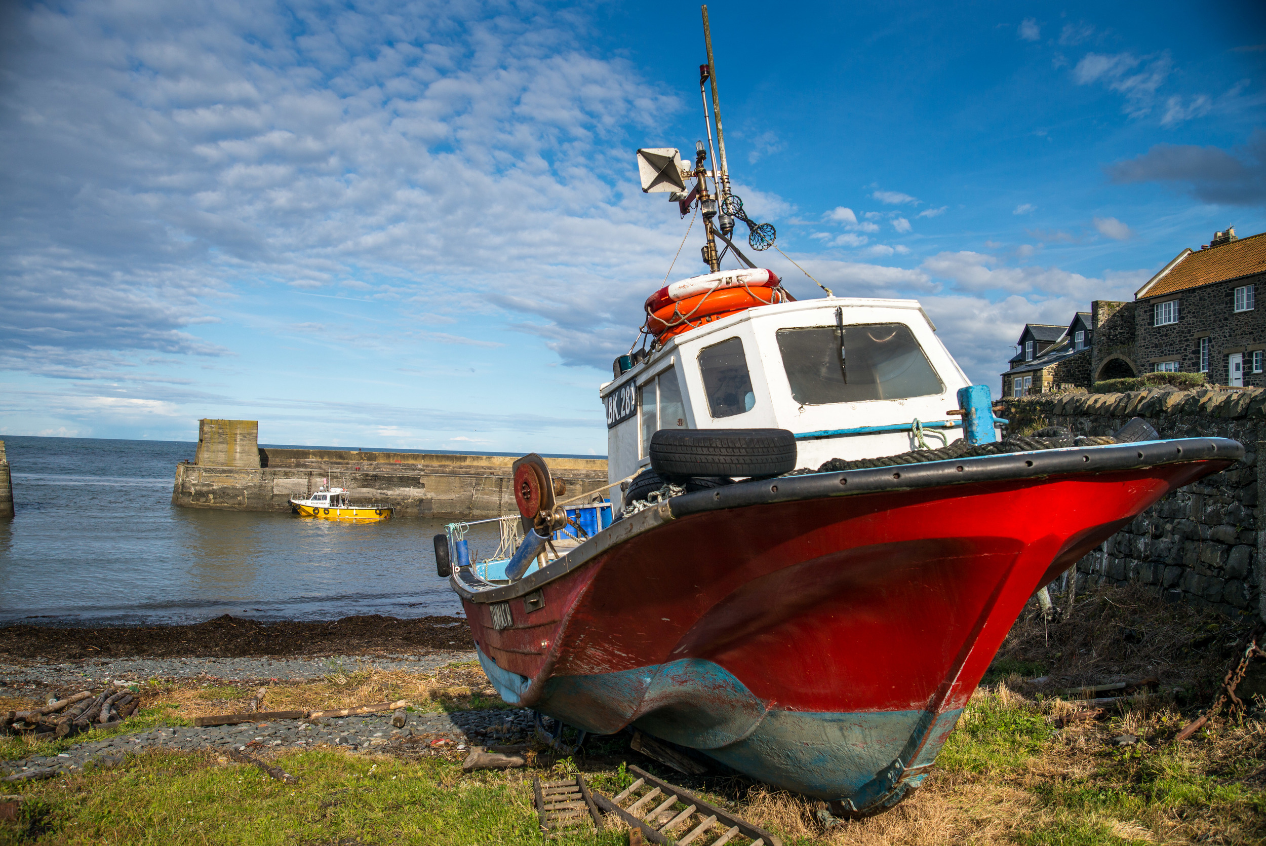 Fishing boat Craster, Northumberland