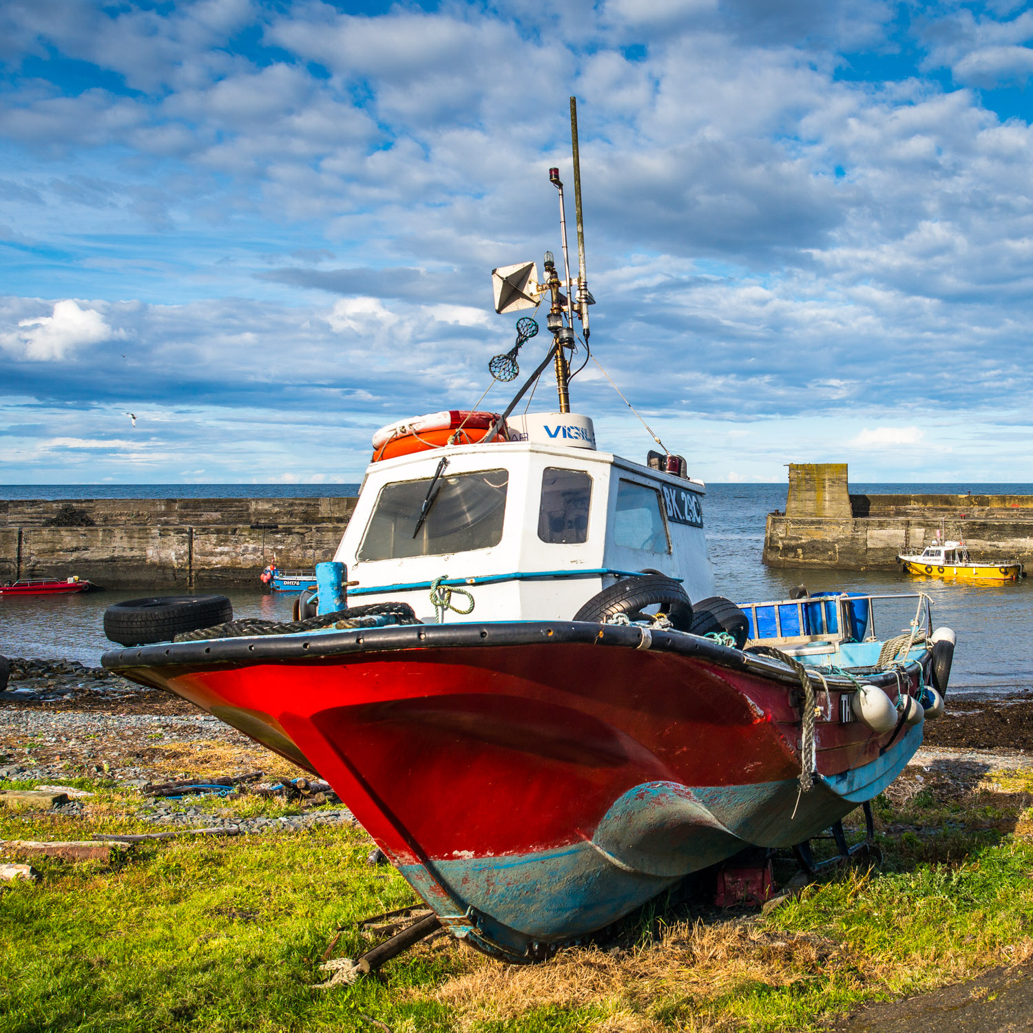 Craster harbour, Northumberland