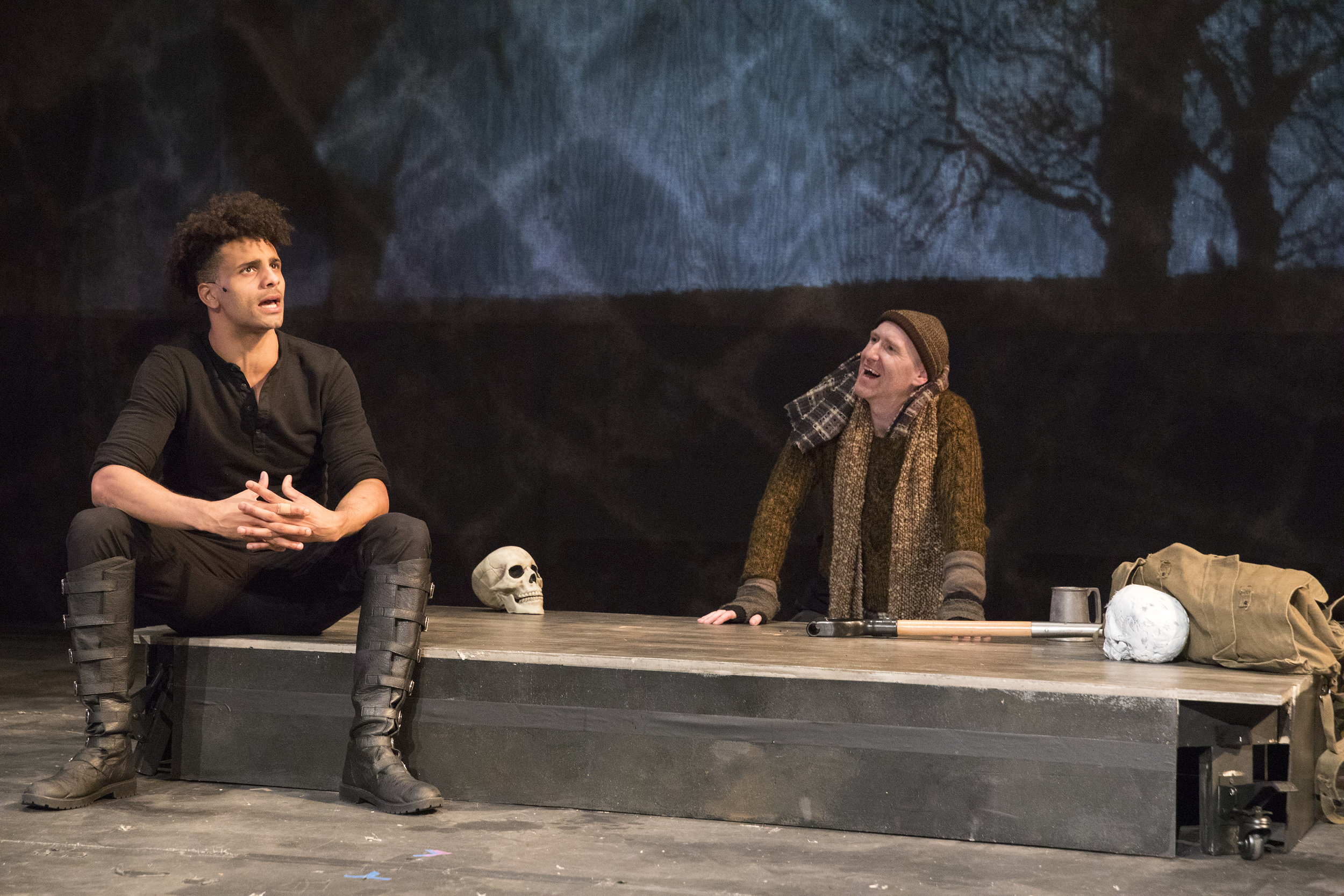 HAMLET. Photo by Richard Termine.