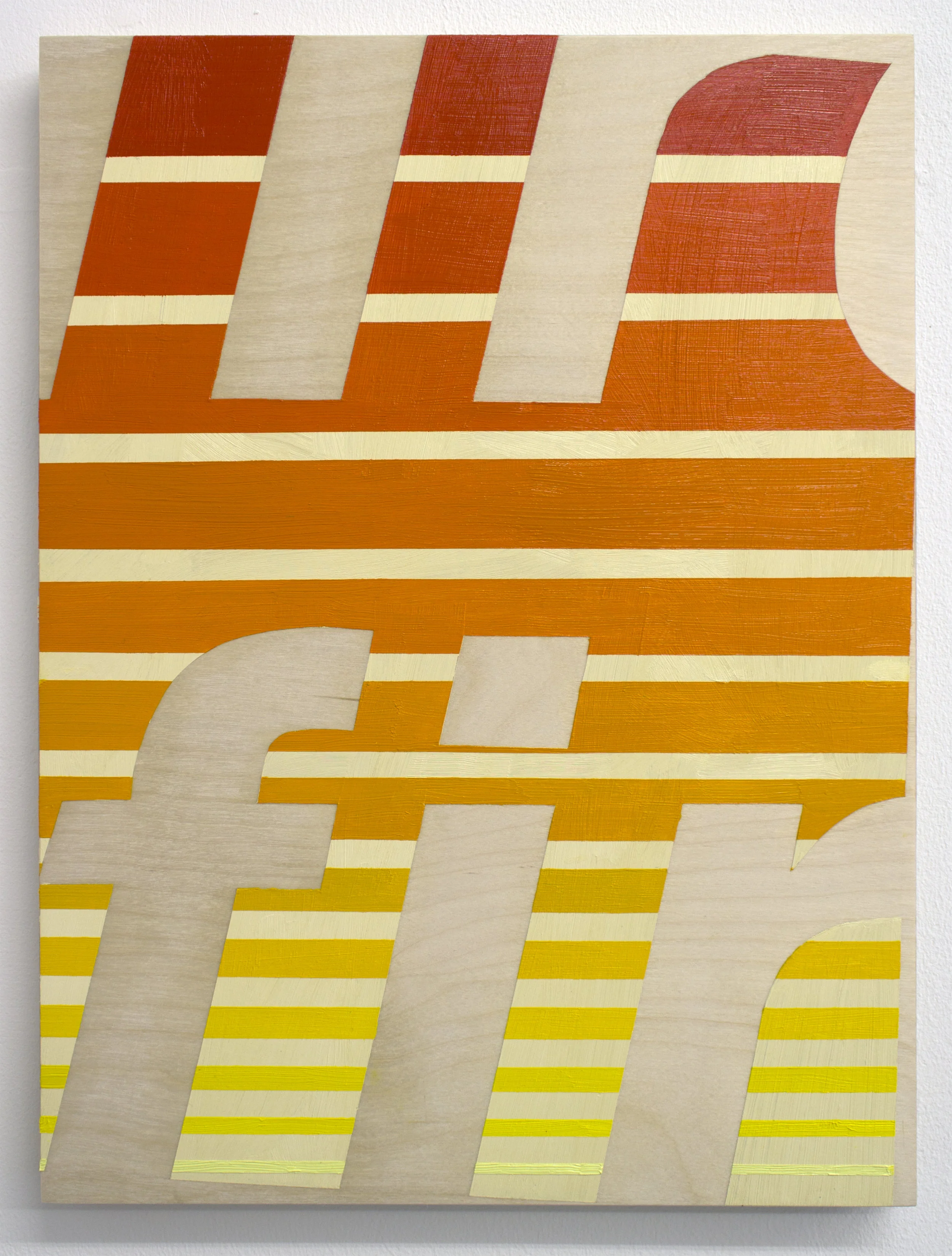 Fire Fire Oil on birch 30 x 40 cm 2016