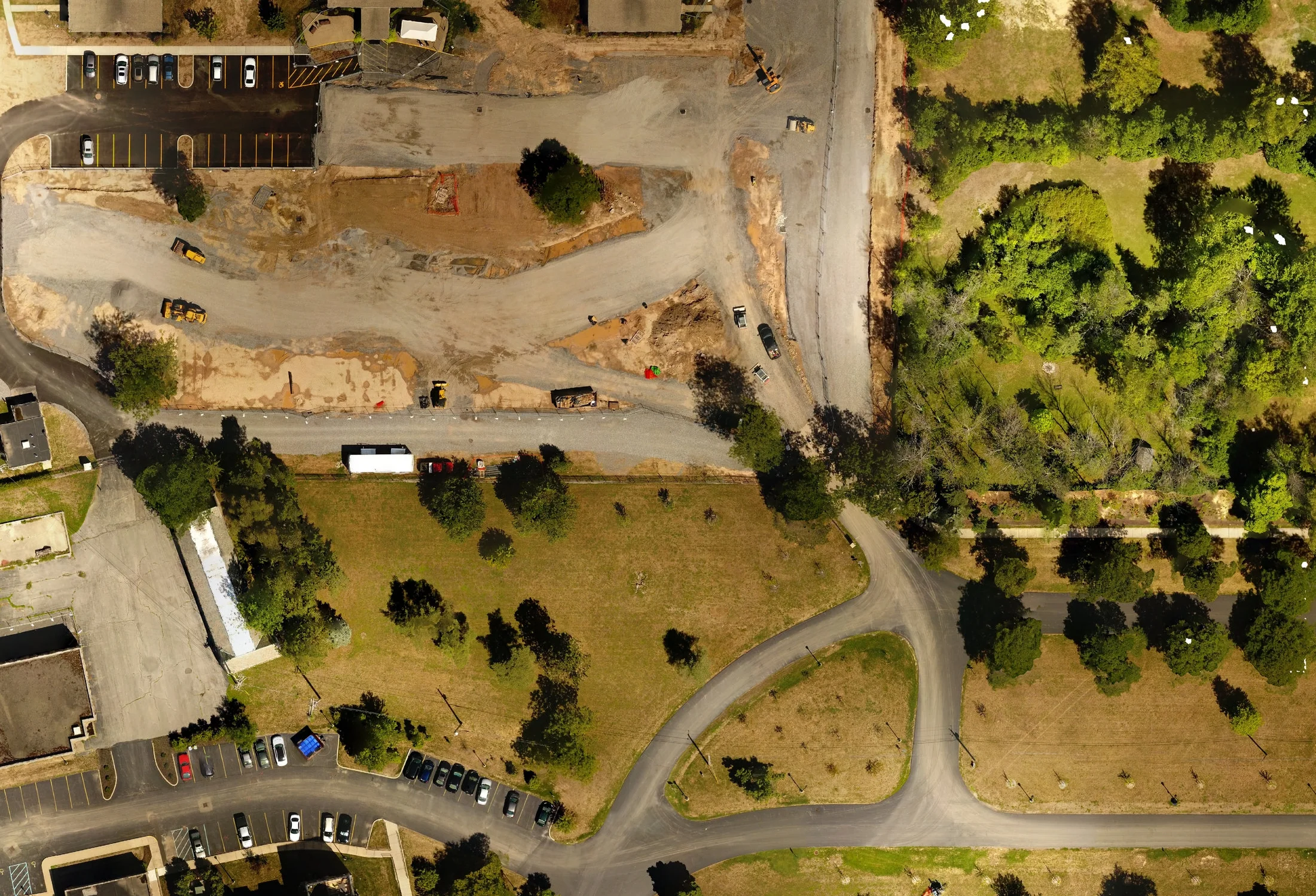 By precisely stitching hundreds of georeferenced images taken from a properly planned drone flight, we can quickly render accurate, beautiful and current map overlays at <2cm/pixel.