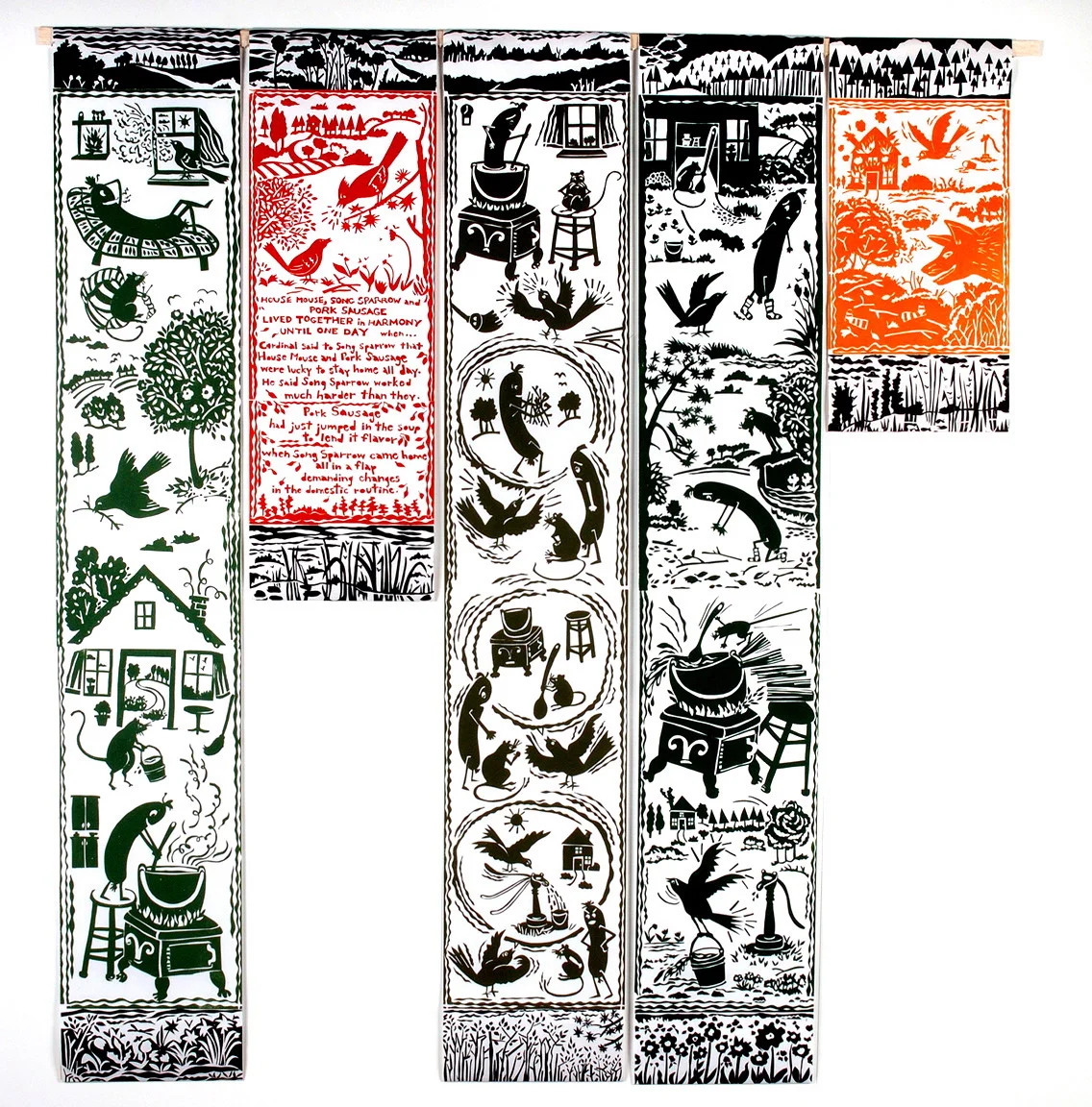 The Bird, the Mouse and the Sausage, (A Grimm's Tale)