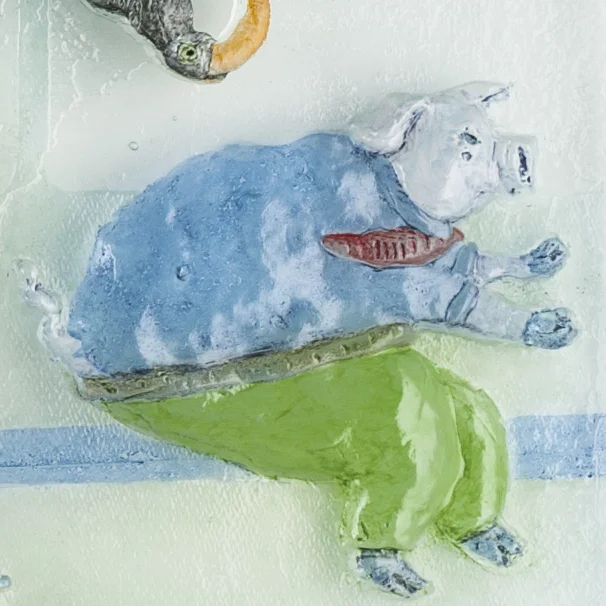 On the Bus (detail)