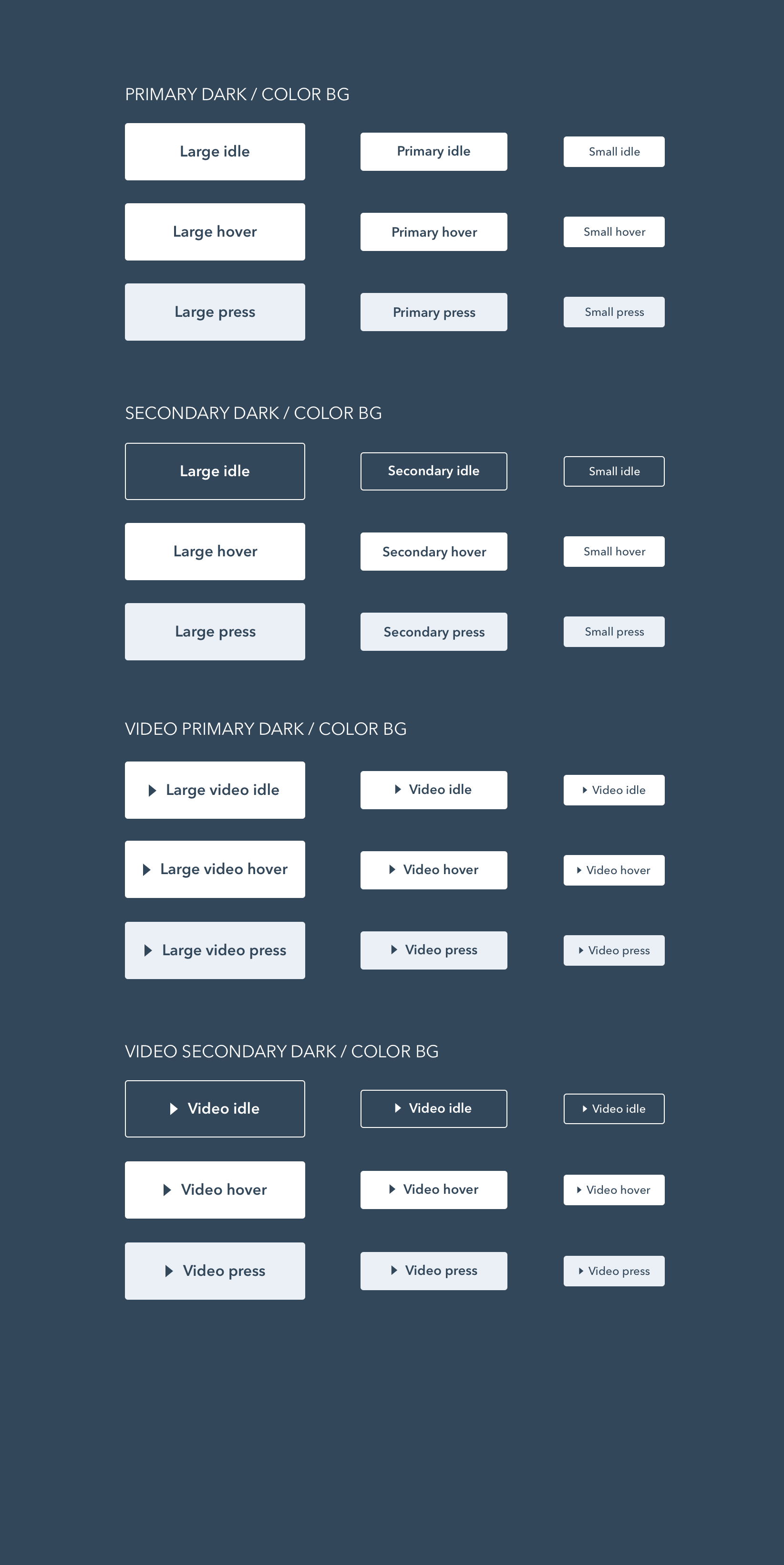 Calls-to-action, dark background