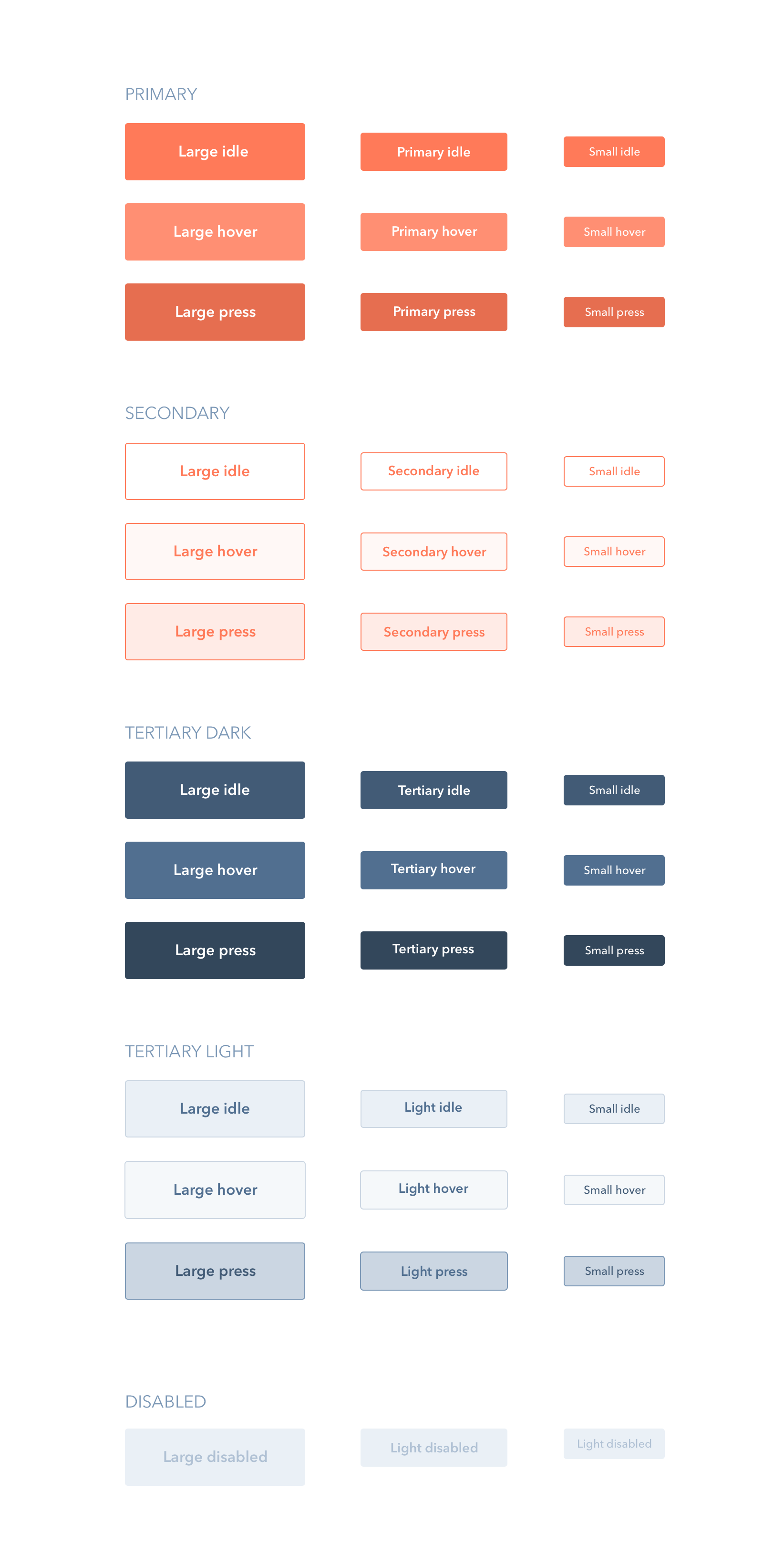 Calls-to-action, light background