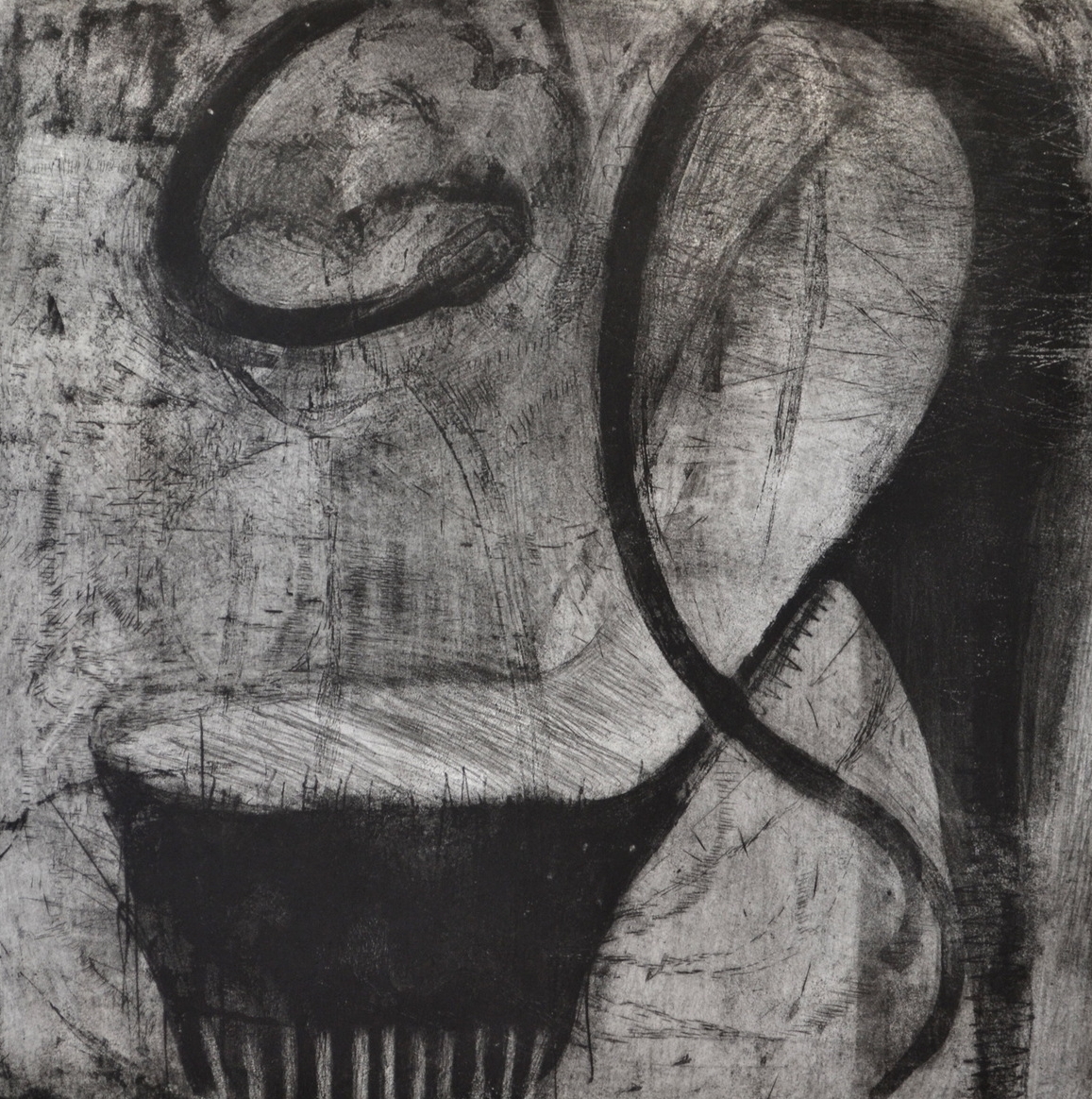   Angie's Folly, 31 x 31",&nbsp;Intaglio,&nbsp;2012  