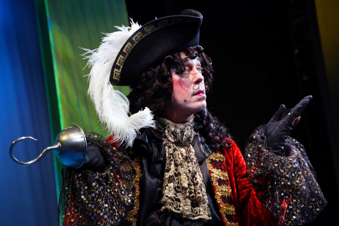 Terrence Mann stars as Captain Hook in PETER PAN at Connecticut Repertory Theatre – June 2015