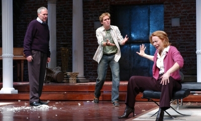 Goodman Theatre's production of Edward Albee's The Goat or, Who is Sylvia?. Staged by Goodman Artistic Director Robert Falls, The Goat or, Who is Sylvia? was part of the 2003/04 season.