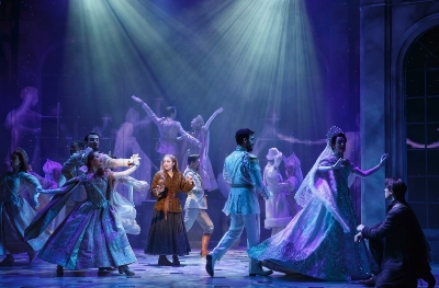 Christy Altomare and company of Anastasia. Photo: Joan Marcus