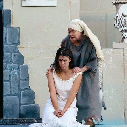 Amelie Dantes (McLane Nagy) and Abbe Faria (Catherine Cryan). The photo credit goes to Jennifer Geiger