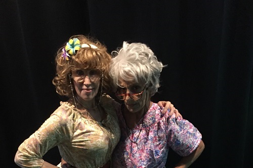 Pictured: Simone Lazer and Judy Bennett. Photographer: Michelle Best.