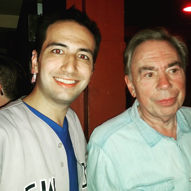 “Sir Andrew Lloyd Webber can’t get away from me fast enough.”