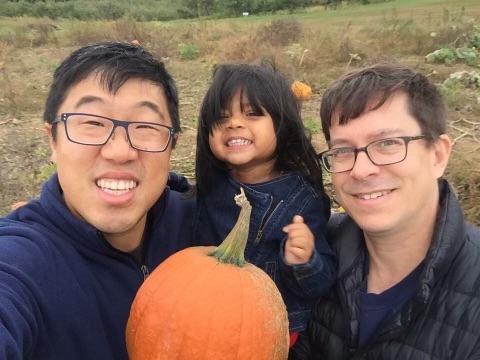 “Lee with Ella and Robbi”