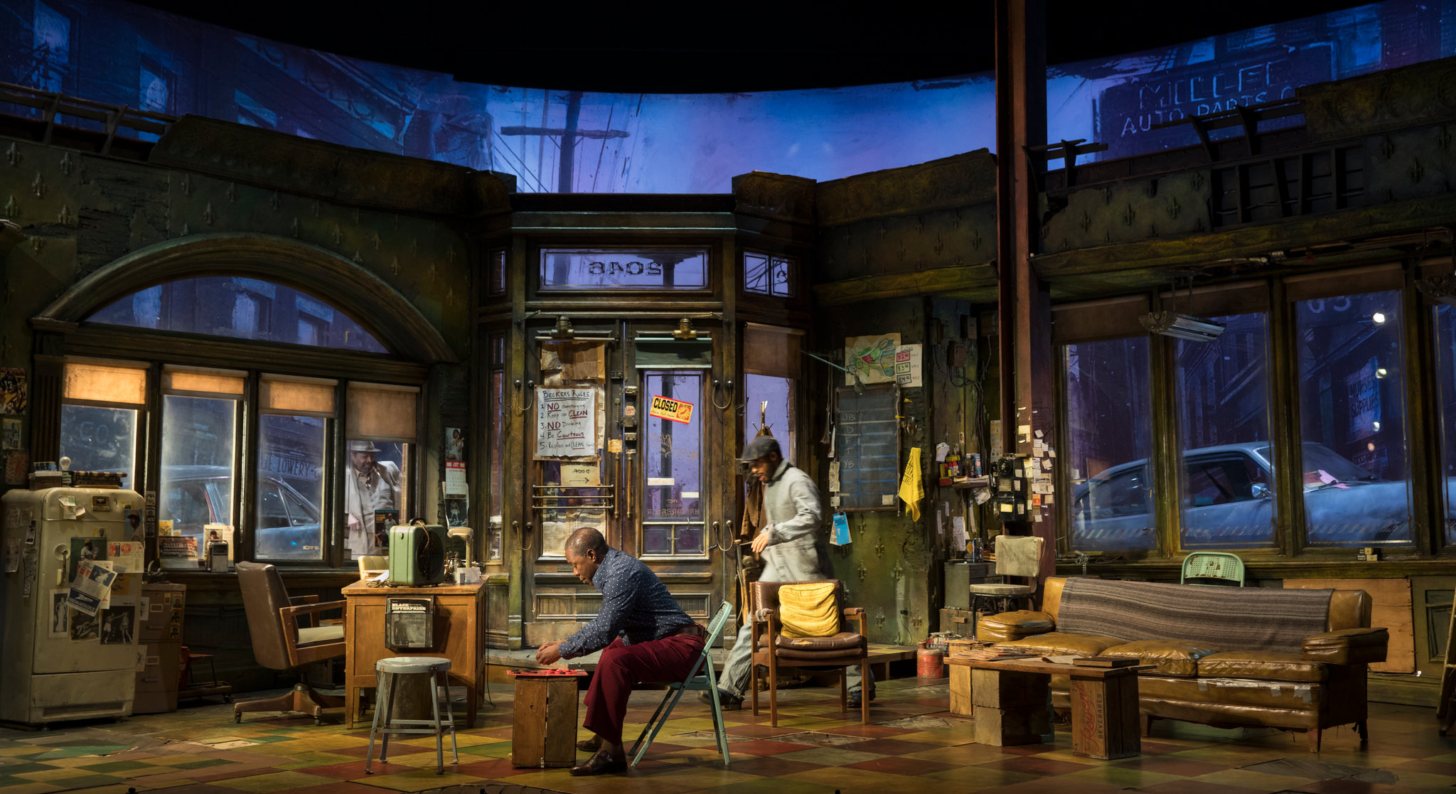 David Gallo's set for "Jitney"