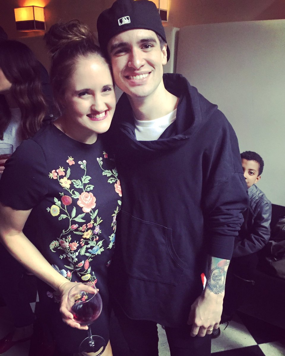 “Toasting Urie's Broadway debut”